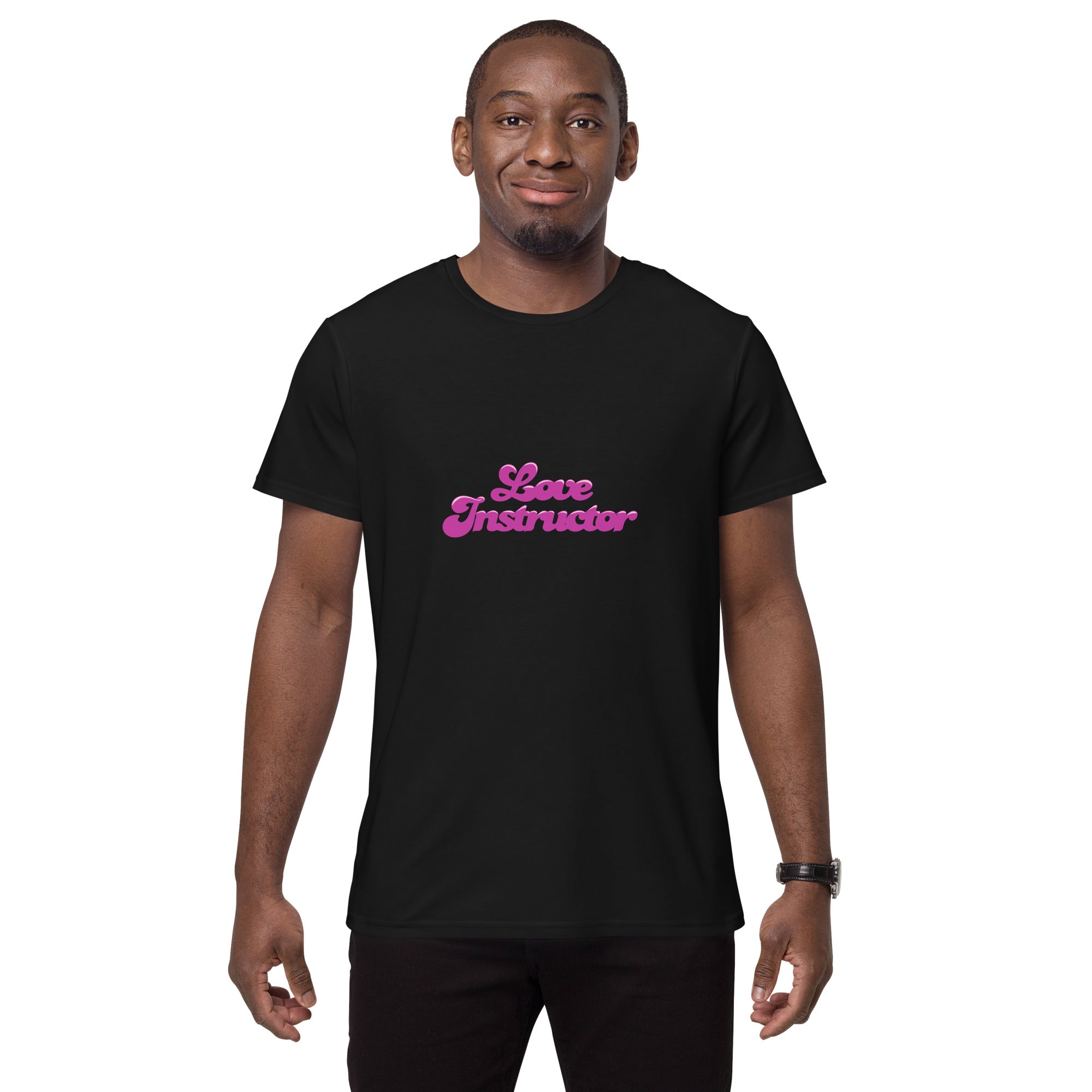 T-shirt premium en coton homme Love instructor