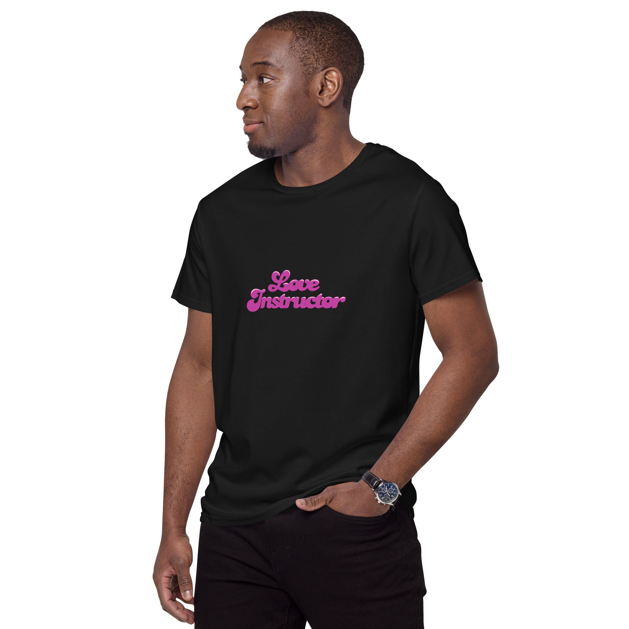 T-shirt premium en coton homme Love instructor