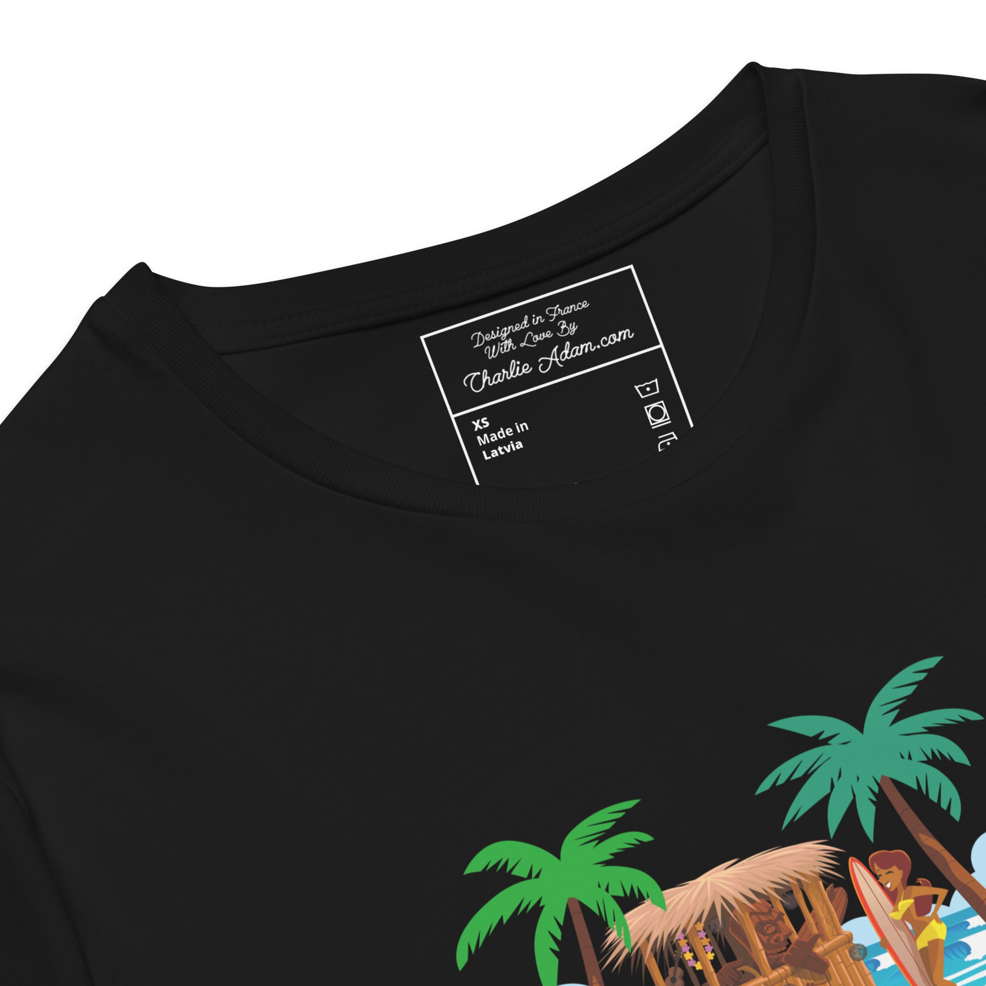 Men's premium cotton t-shirt Tiki Kombi