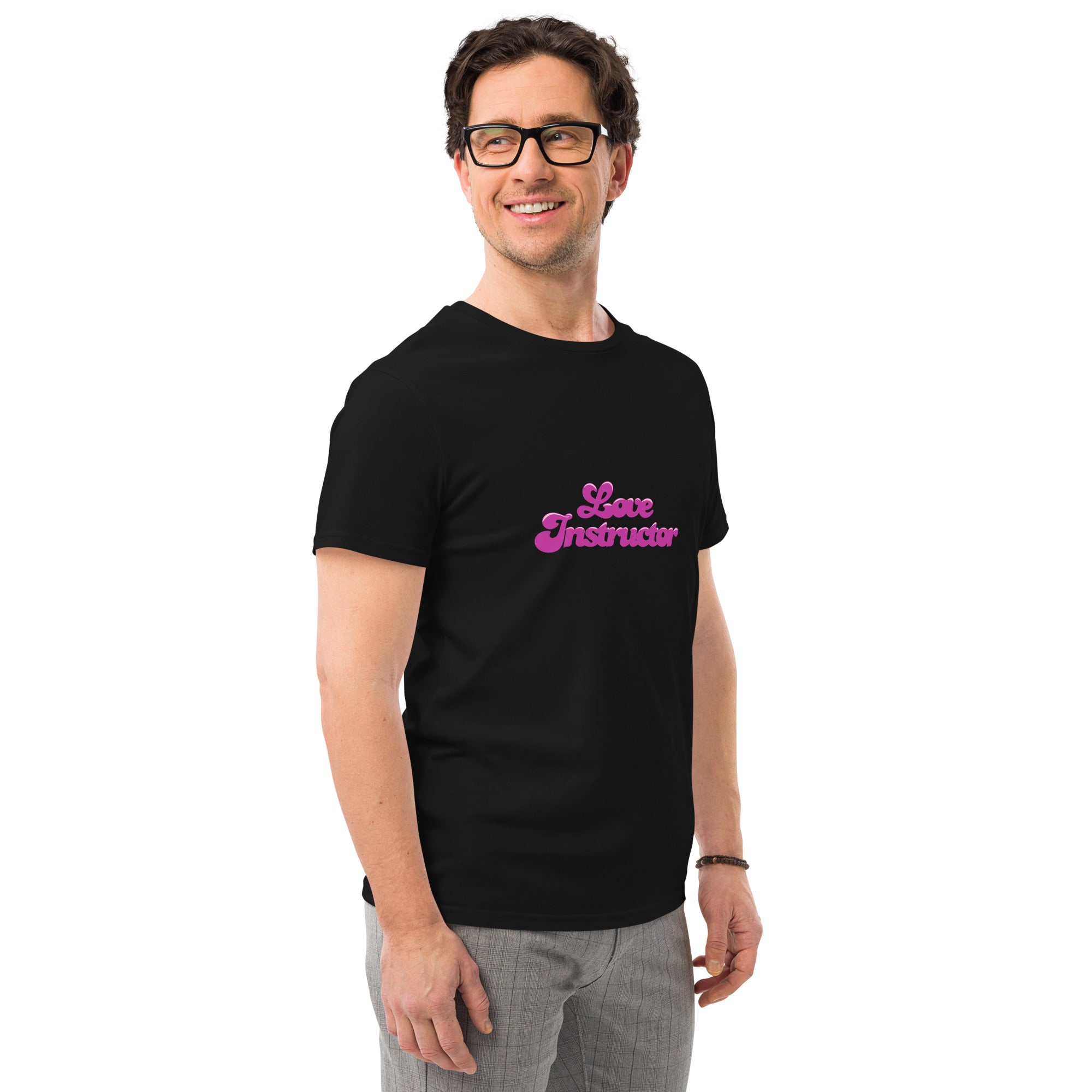 T-shirt premium en coton homme Love instructor