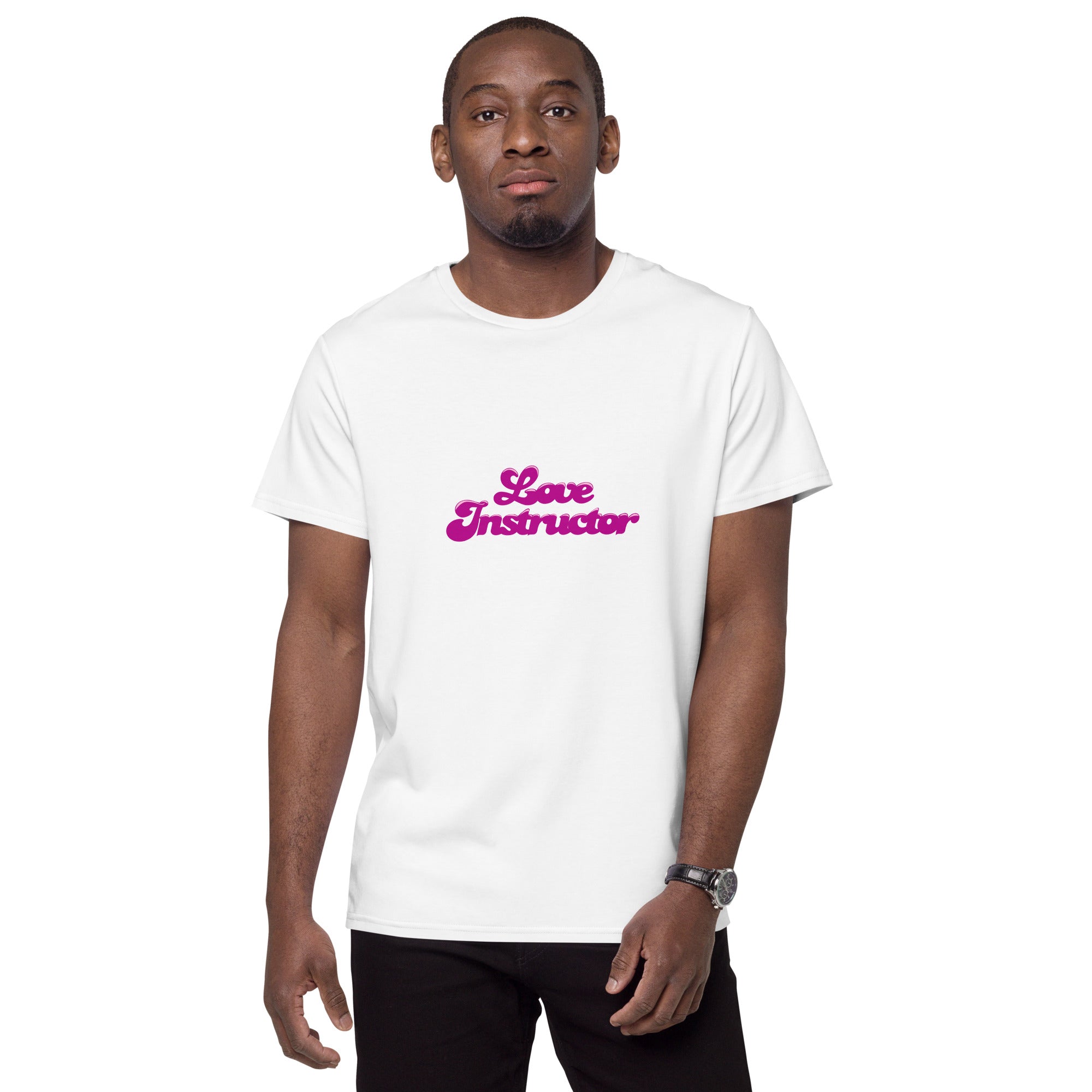 T-shirt premium en coton homme Love instructor