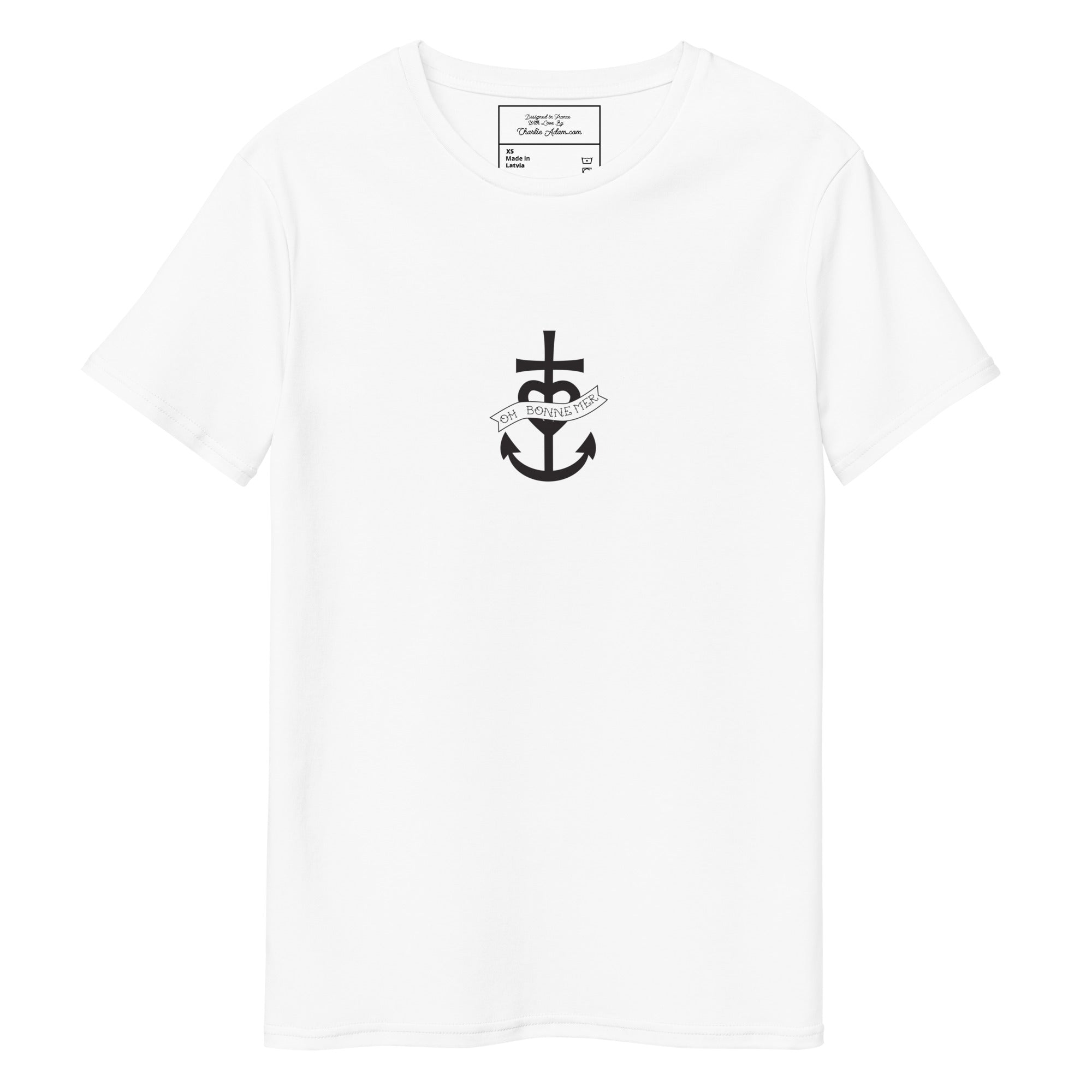 T-shirt premium en coton homme Oh Bonne Mer 1 (petite impression)