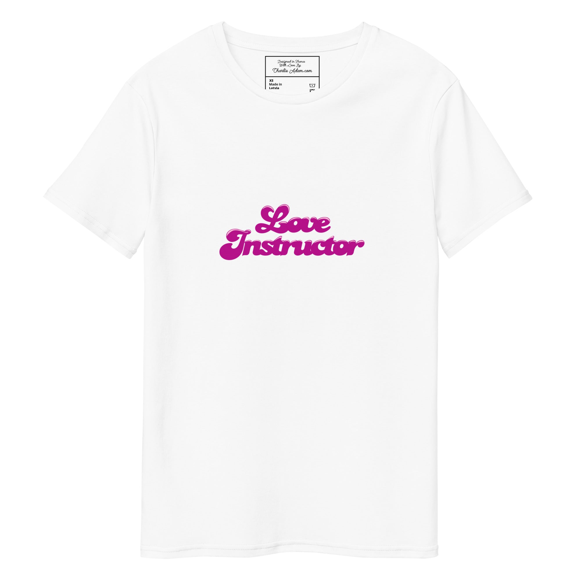 T-shirt premium en coton homme Love instructor