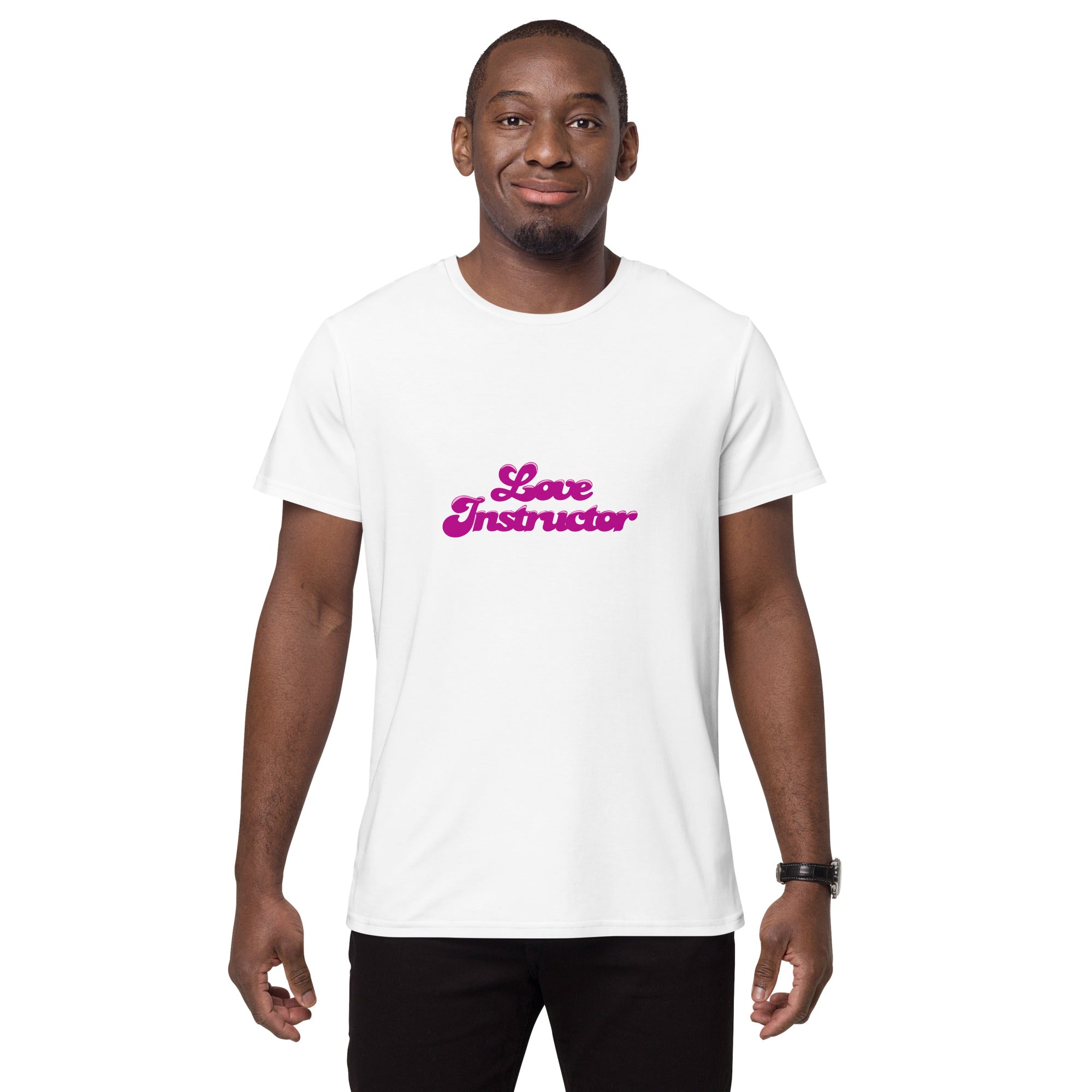 T-shirt premium en coton homme Love instructor