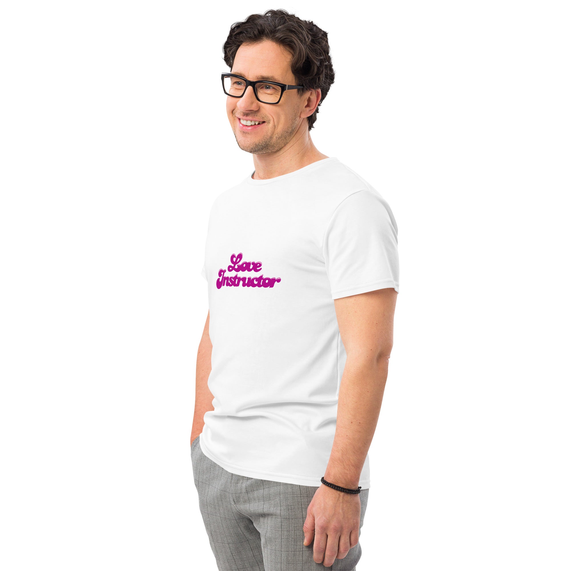 T-shirt premium en coton homme Love instructor