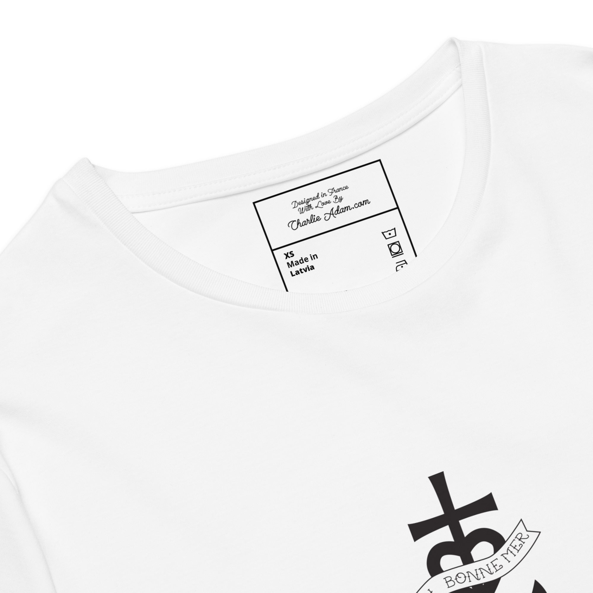 T-shirt premium en coton homme Oh Bonne Mer 1 (petite impression)