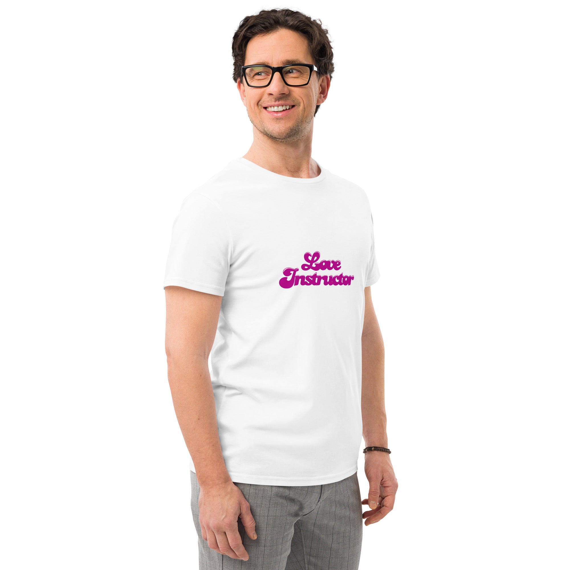 T-shirt premium en coton homme Love instructor