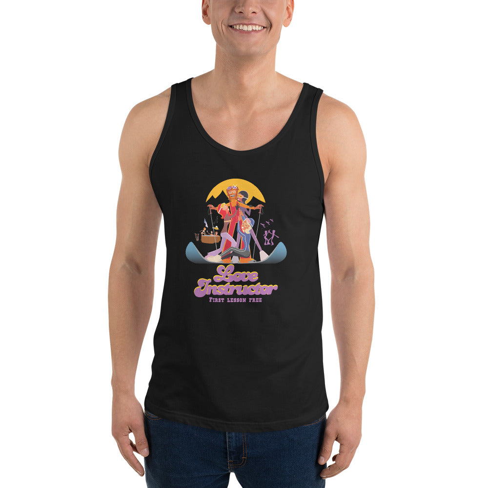 Unisex Tank Top Love instructor First lesson free