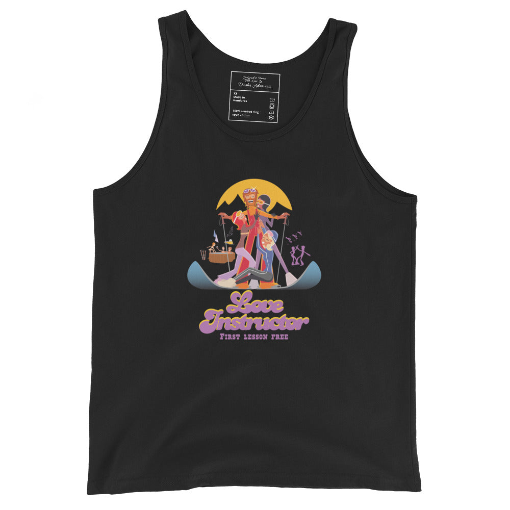 Unisex Tank Top Love instructor First lesson free