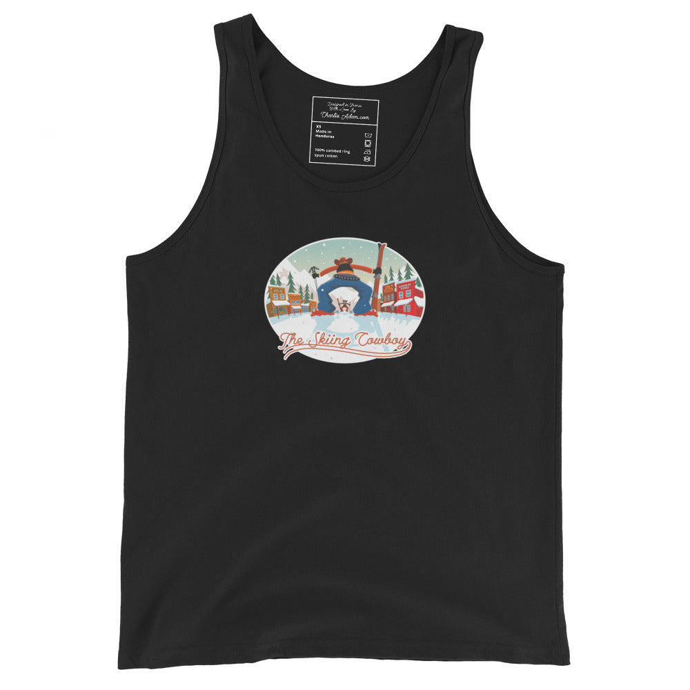 Unisex Tank Top Ski Fight at OK Corral