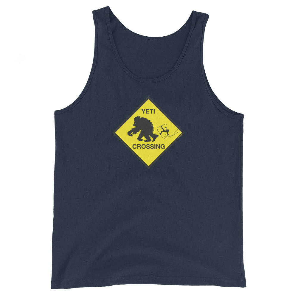 Unisex Tank Top Yeti Crossing