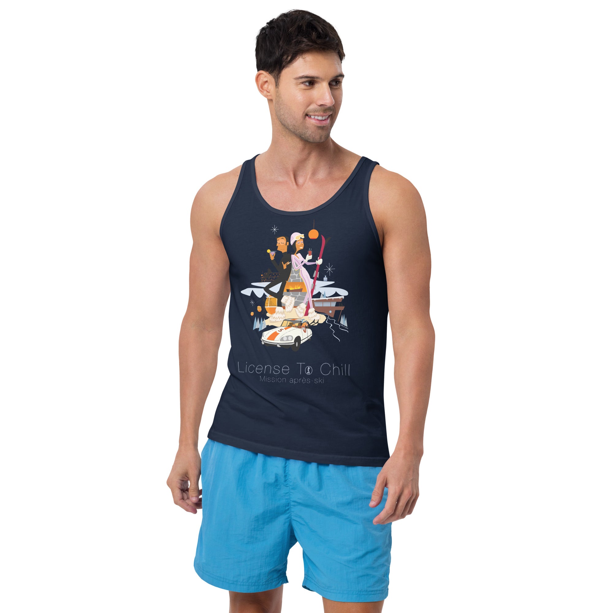 Unisex Tank Top License To Chill Mission Après-Ski