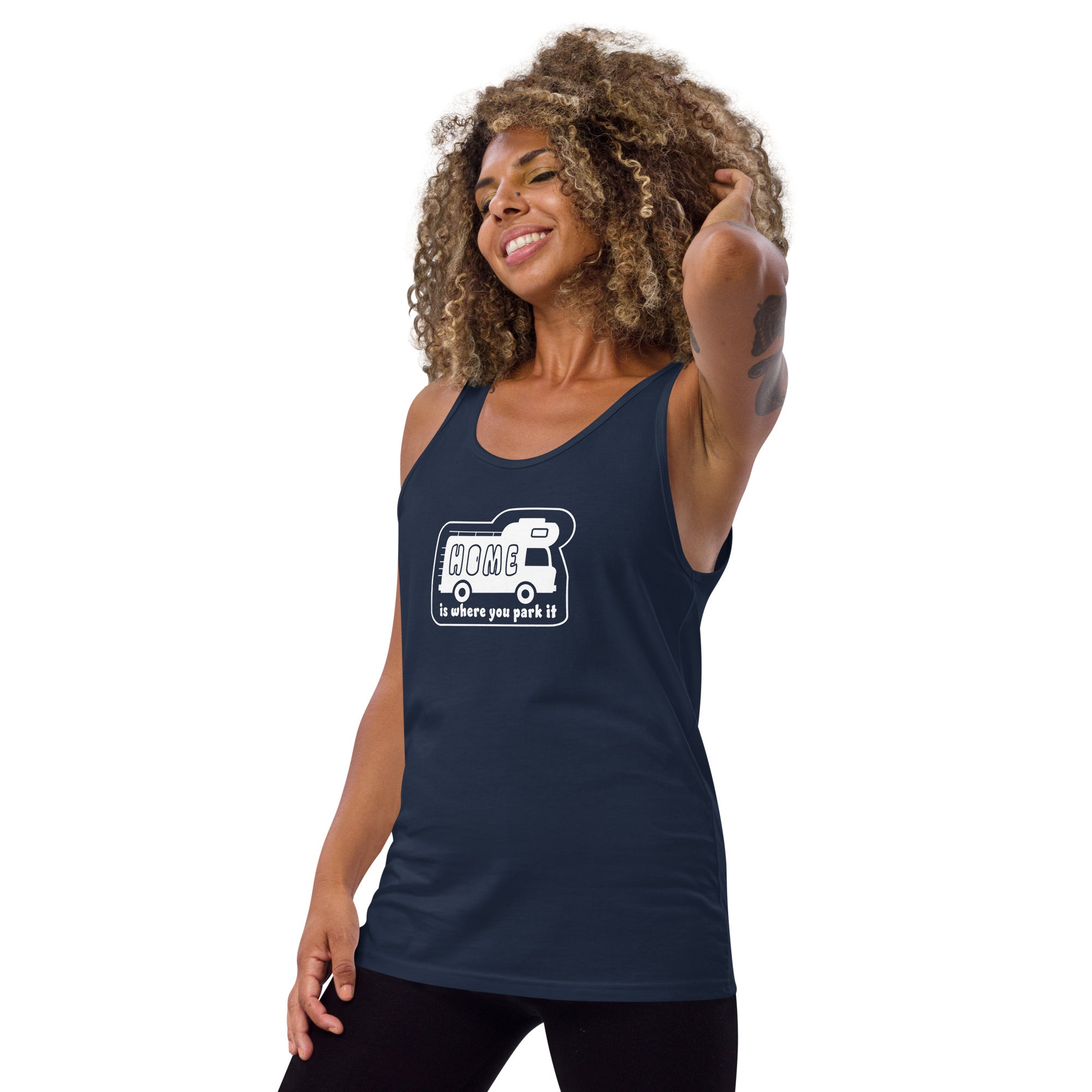 Unisex Tank Top Bold Camper Van