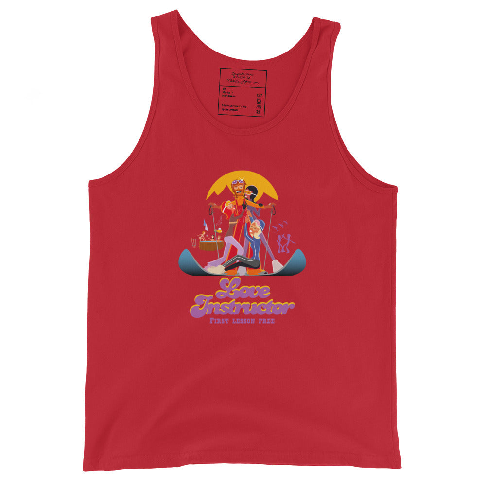 Unisex Tank Top Love instructor First lesson free