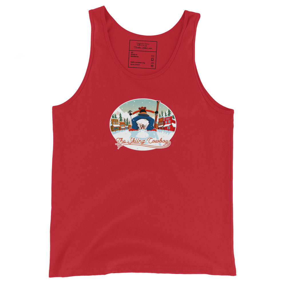 Unisex Tank Top Ski Fight at OK Corral