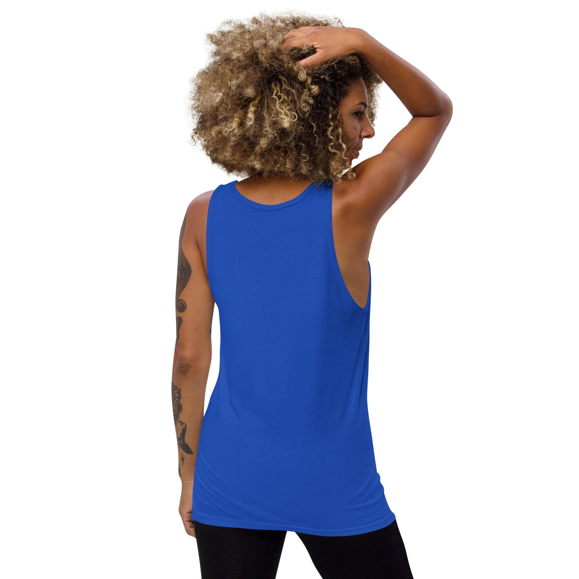 Unisex Tank Top Zone d'intense créativité, Ne pas déranger