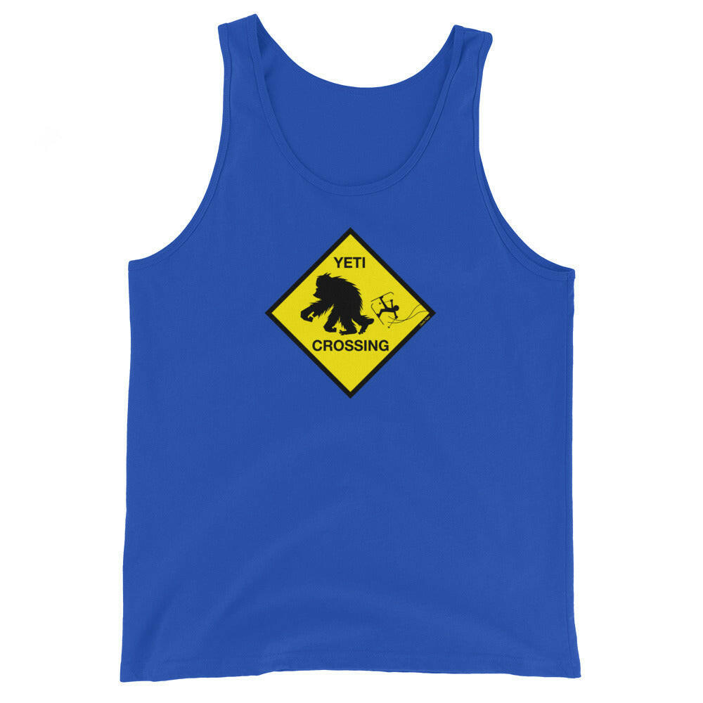 Unisex Tank Top Yeti Crossing