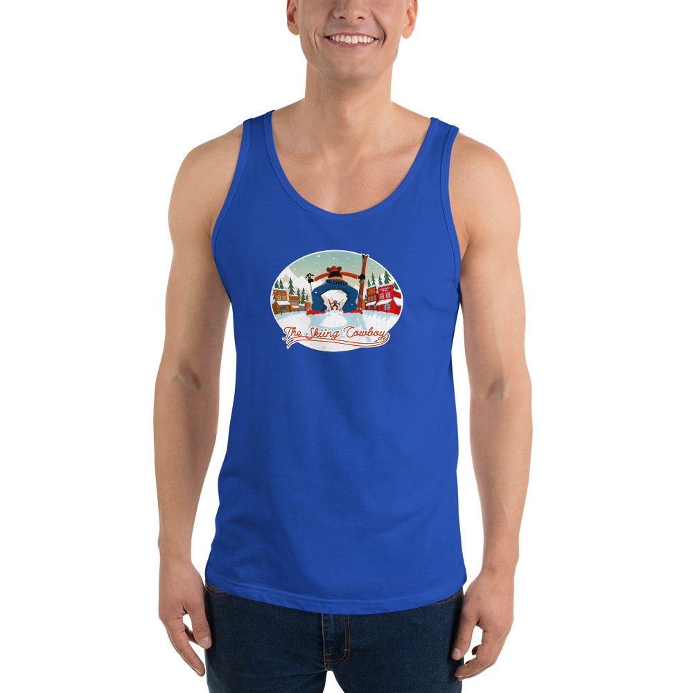 Unisex Tank Top Ski Fight at OK Corral