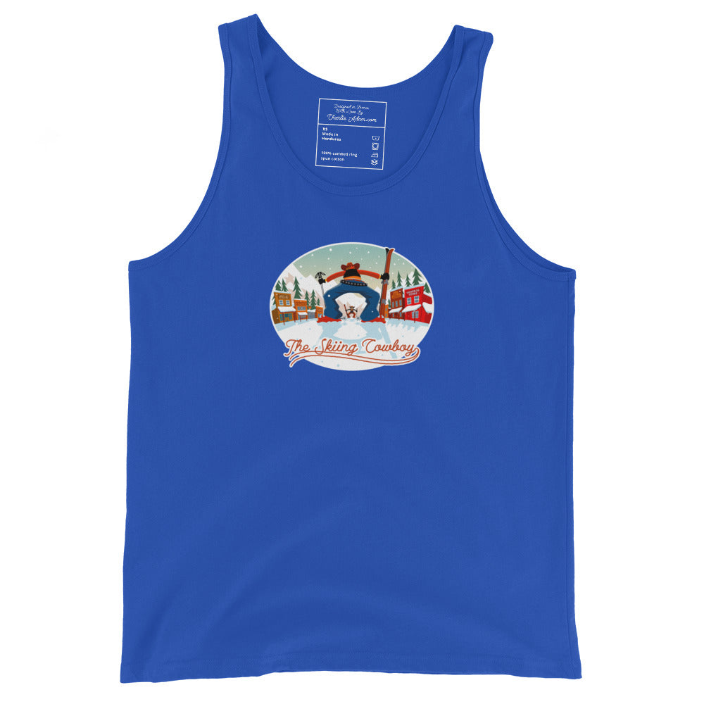 Unisex Tank Top Ski Fight at OK Corral