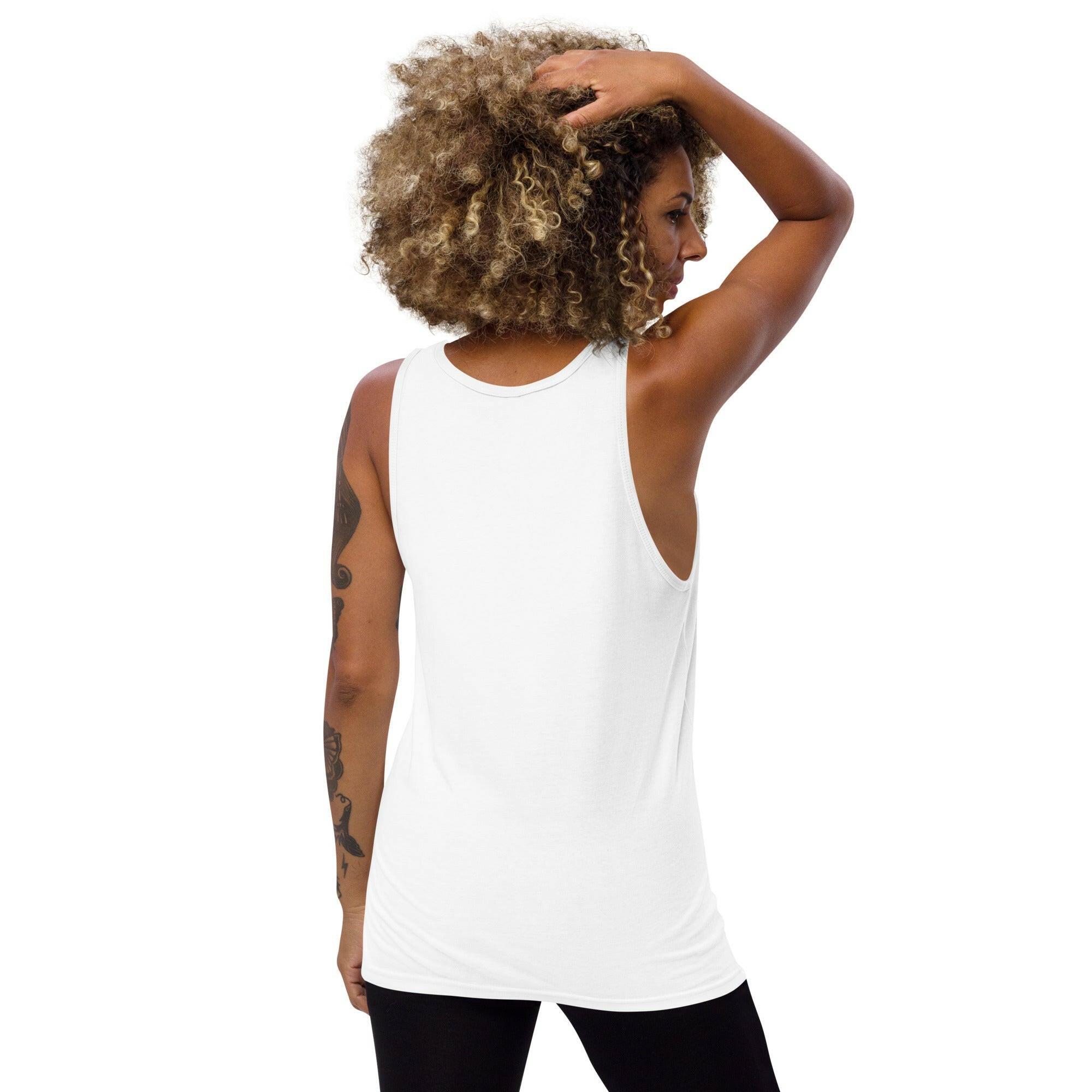 Unisex Tank Top Peace, Love and Fresh Snow