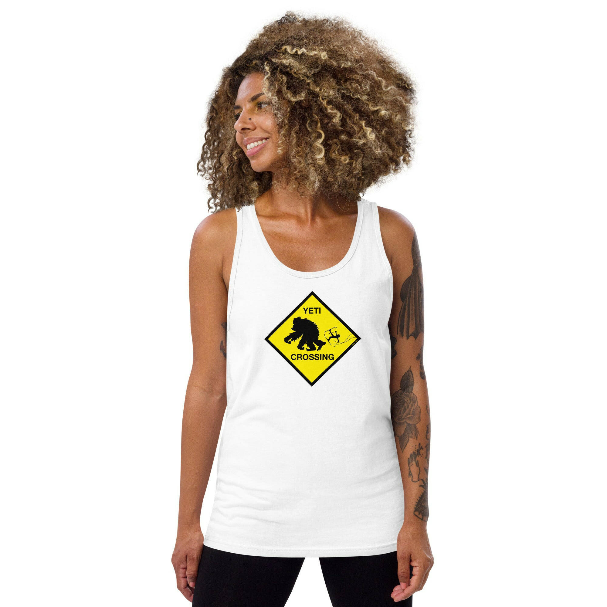 Unisex Tank Top Yeti Crossing