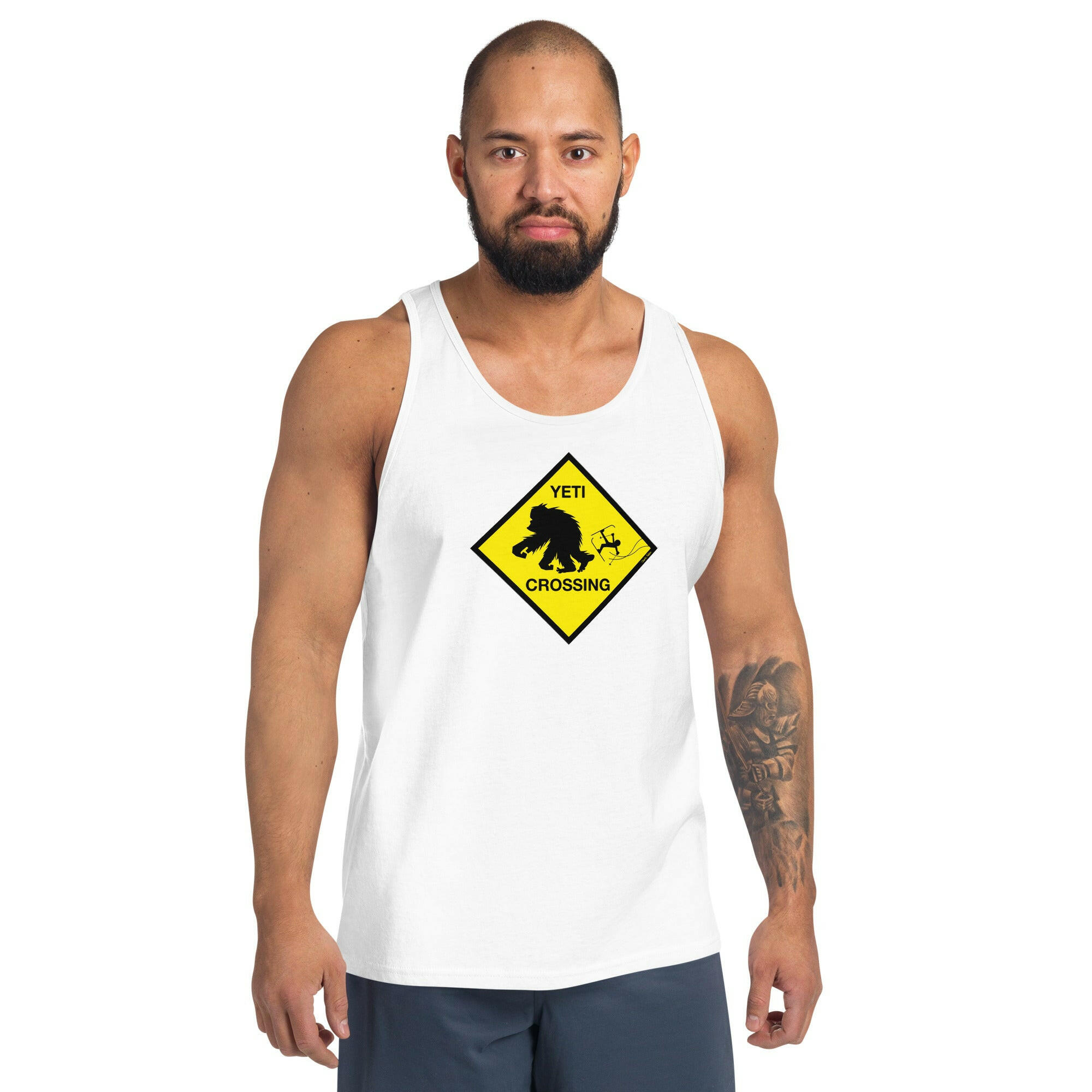 Unisex Tank Top Yeti Crossing