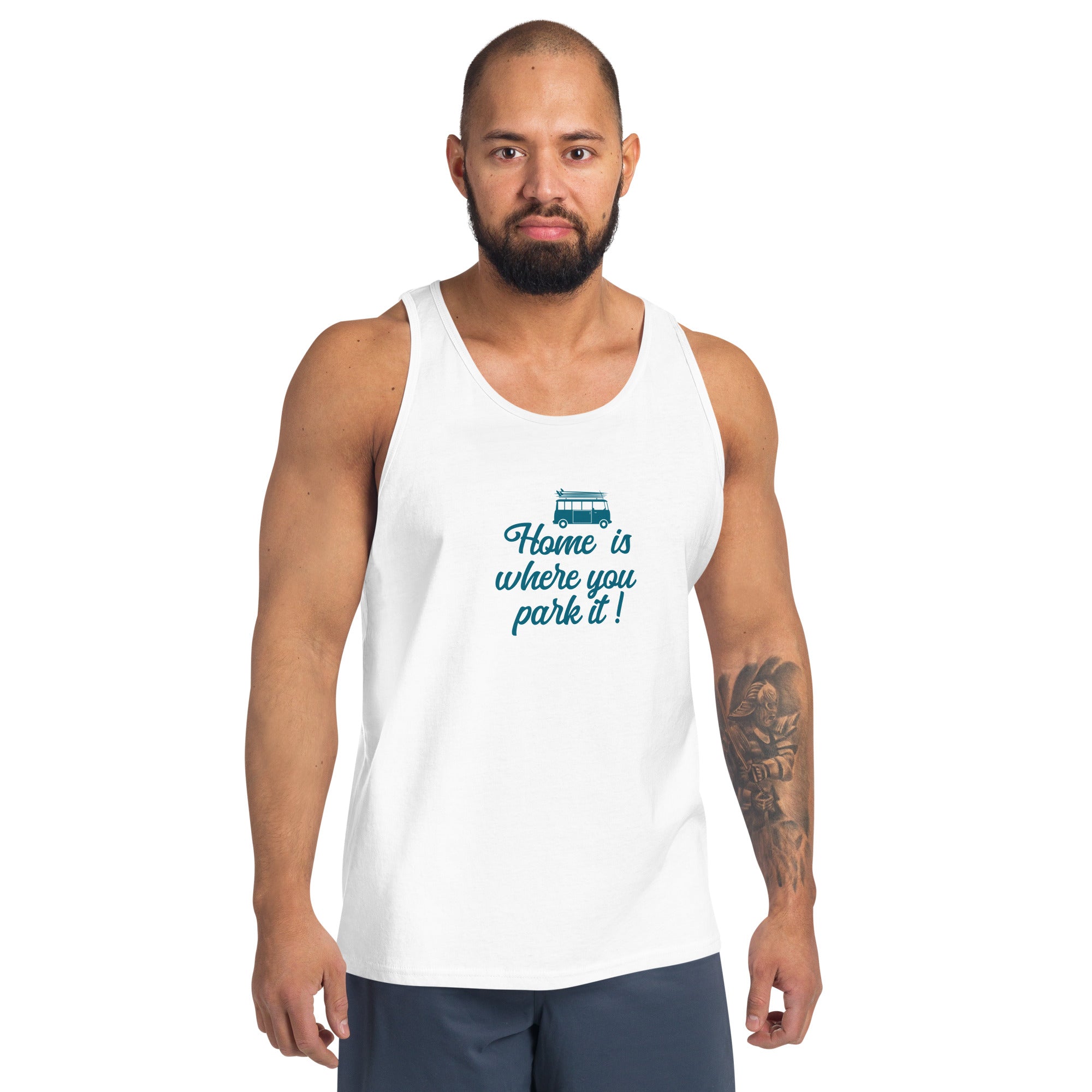 Unisex Tank Top Blue Surf Combi