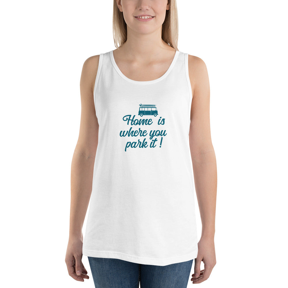 Unisex Tank Top Blue Surf Combi