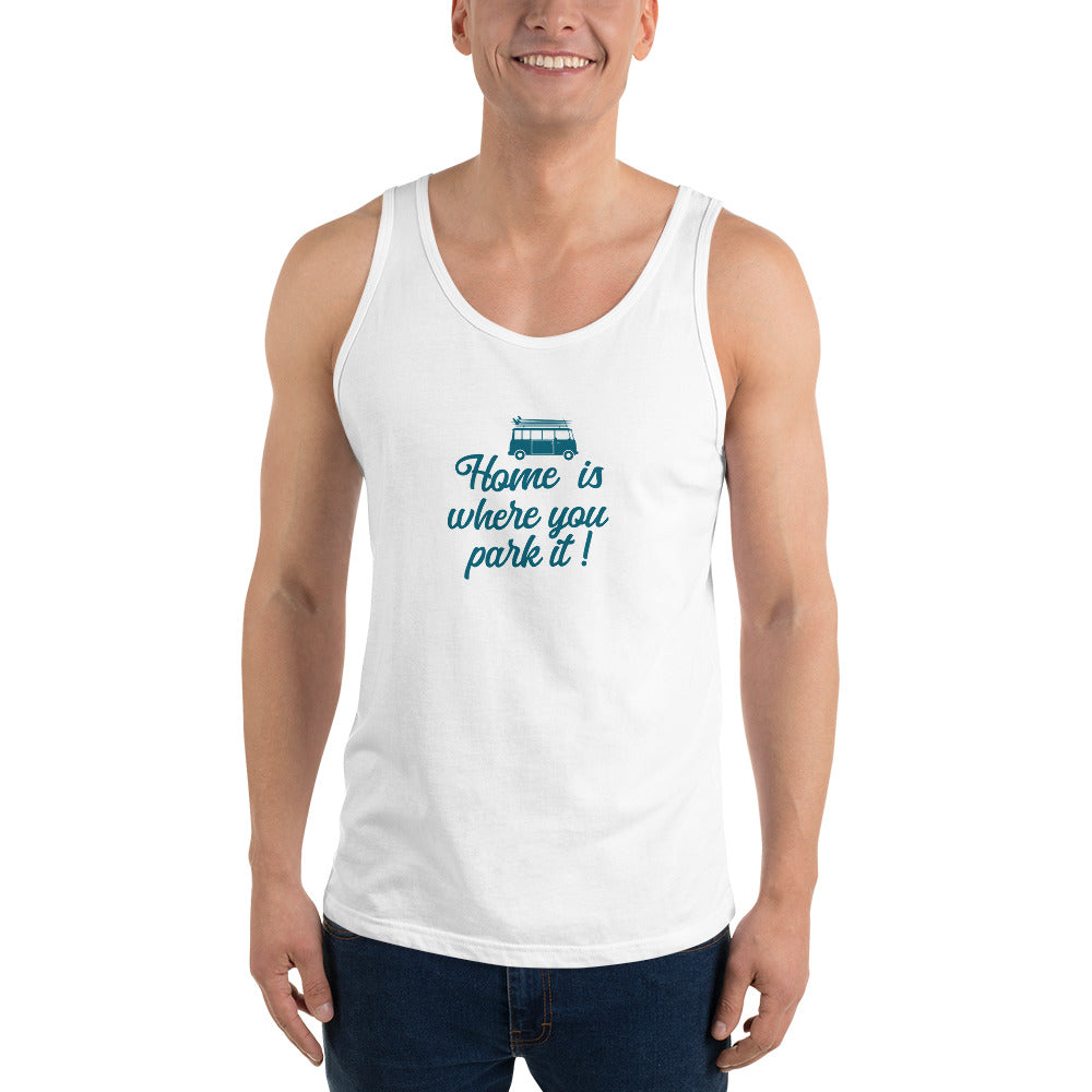 Unisex Tank Top Blue Surf Combi