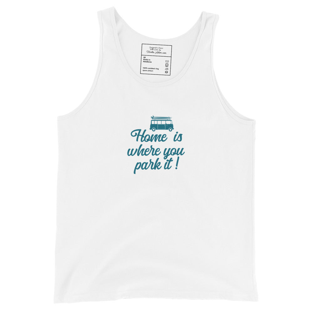 Unisex Tank Top Blue Surf Combi