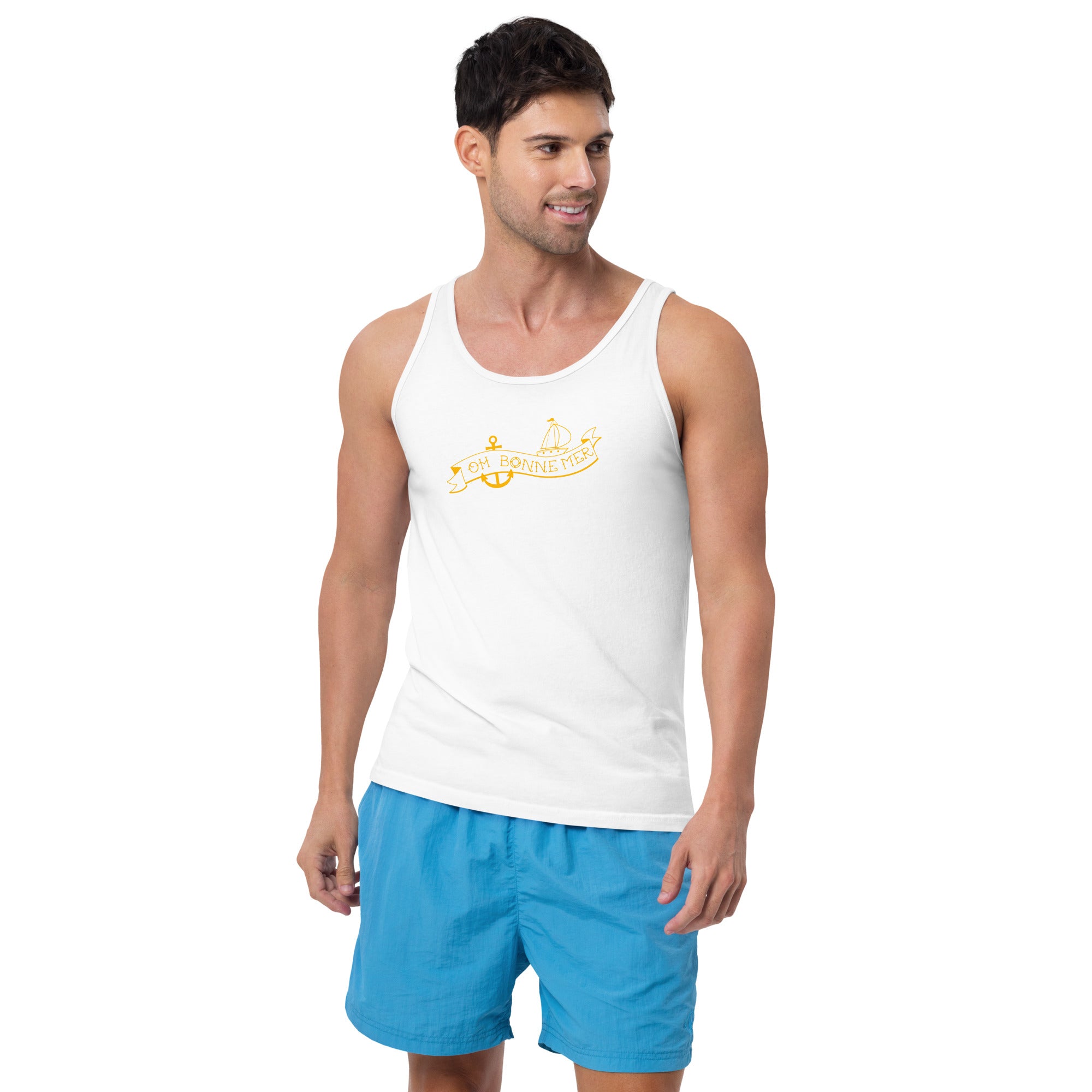 Unisex Tank Top Oh Bonne Mer Tattoo gold