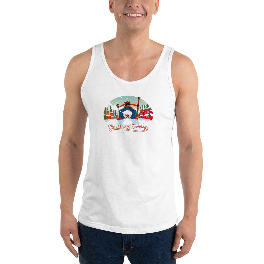 Unisex Tank Top Ski Fight at OK Corral