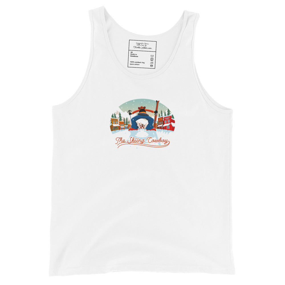 Unisex Tank Top Ski Fight at OK Corral