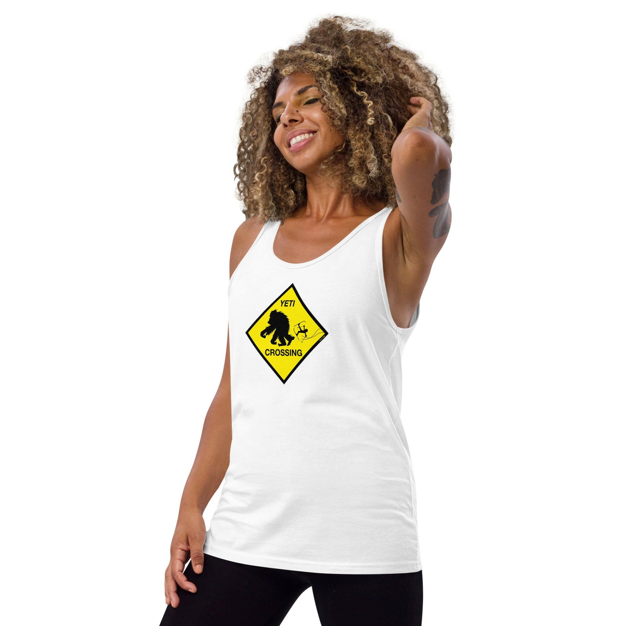 Unisex Tank Top Yeti Crossing