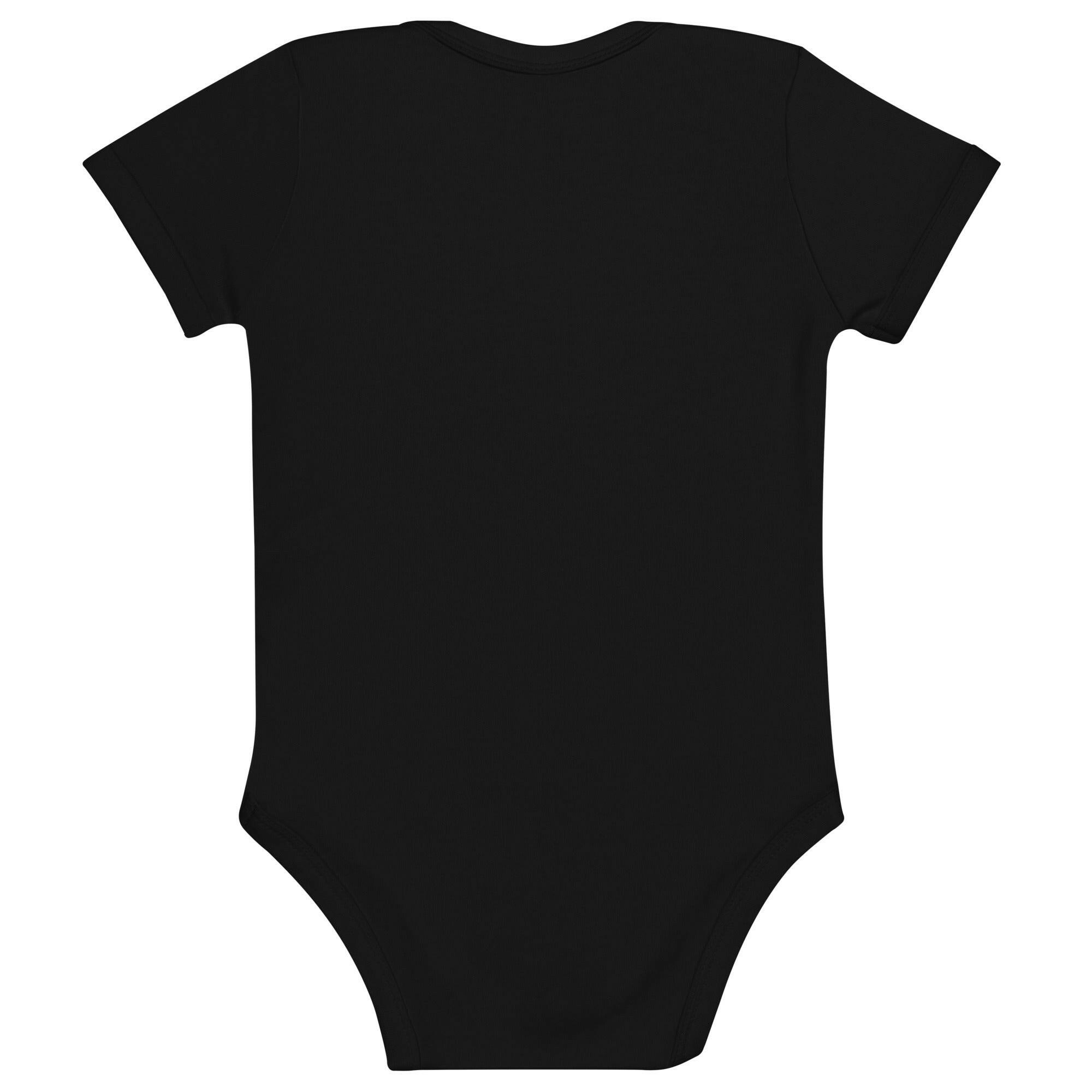 Organic cotton baby bodysuit Authentic Skiing Cowboy