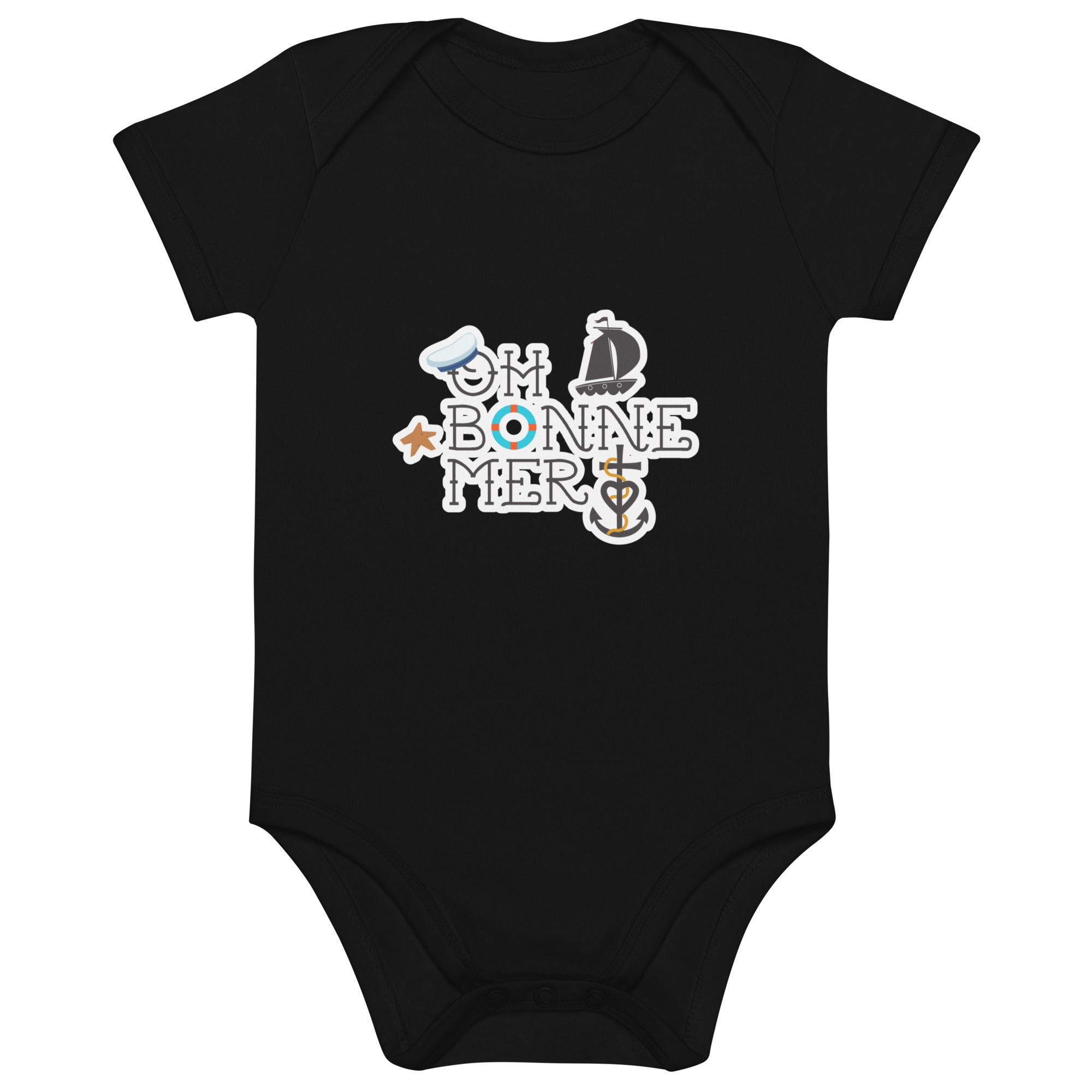 Organic cotton baby bodysuit Oh Bonne Mer 3