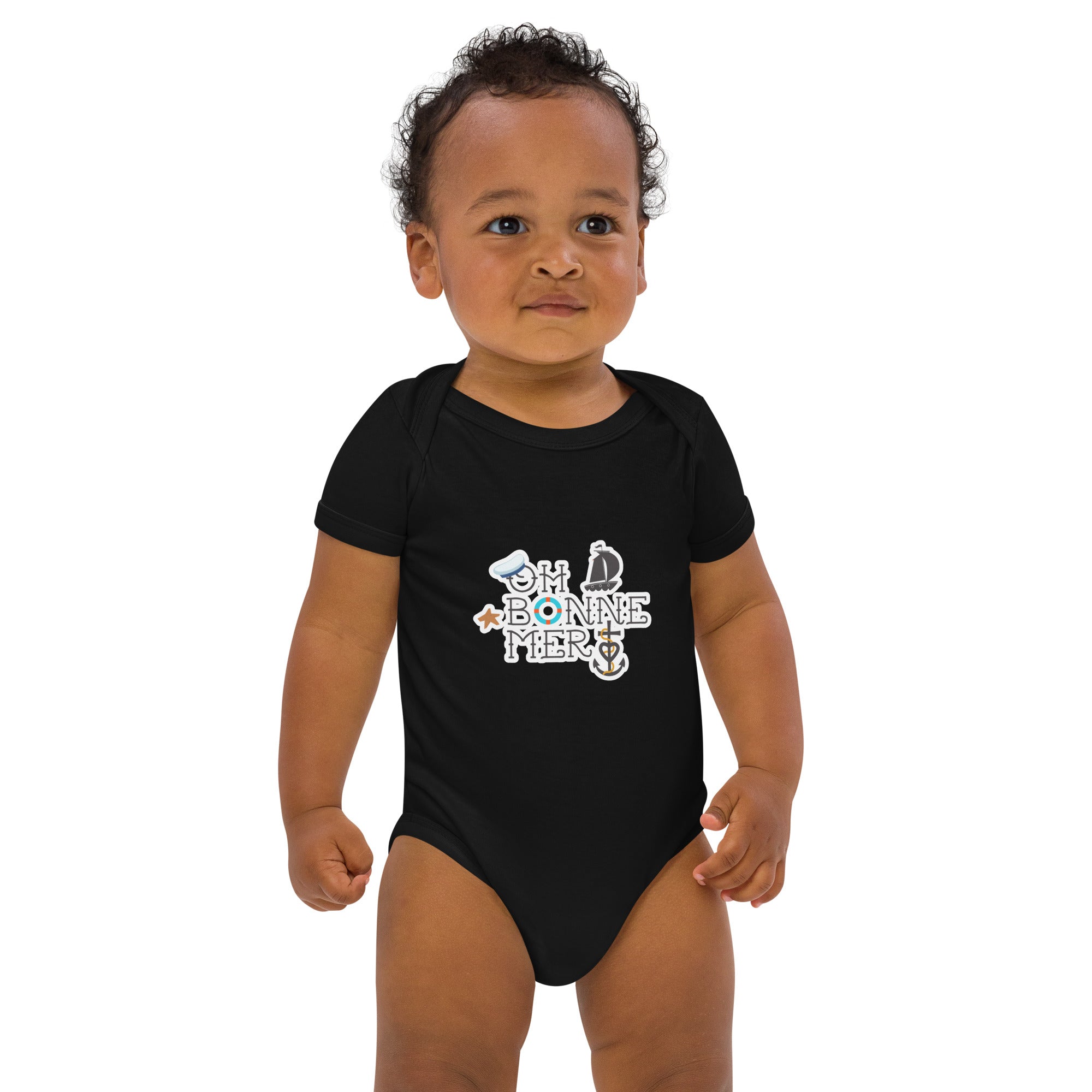 Organic cotton baby bodysuit Oh Bonne Mer 3