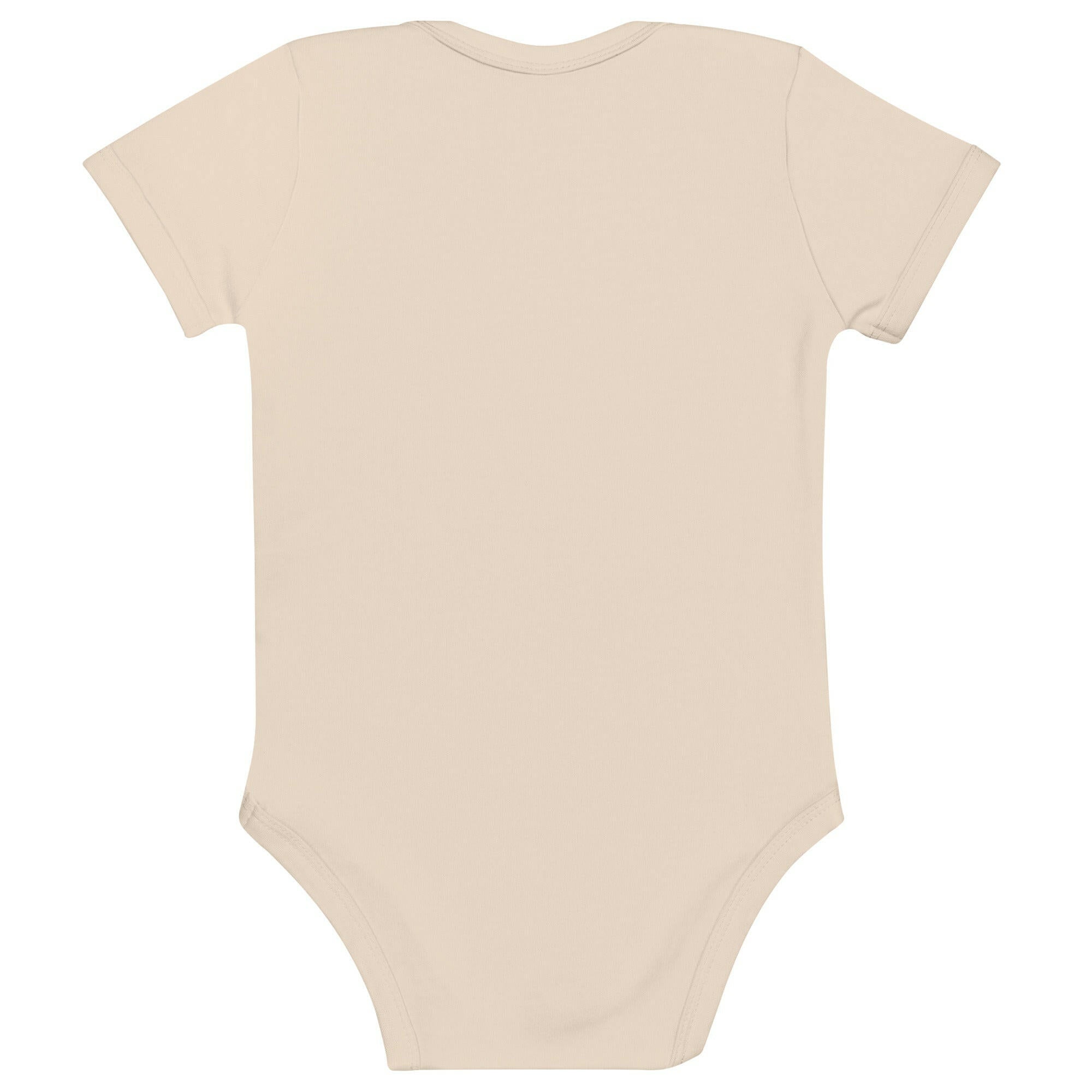 Organic cotton baby bodysuit Authentic Skiing Cowboy