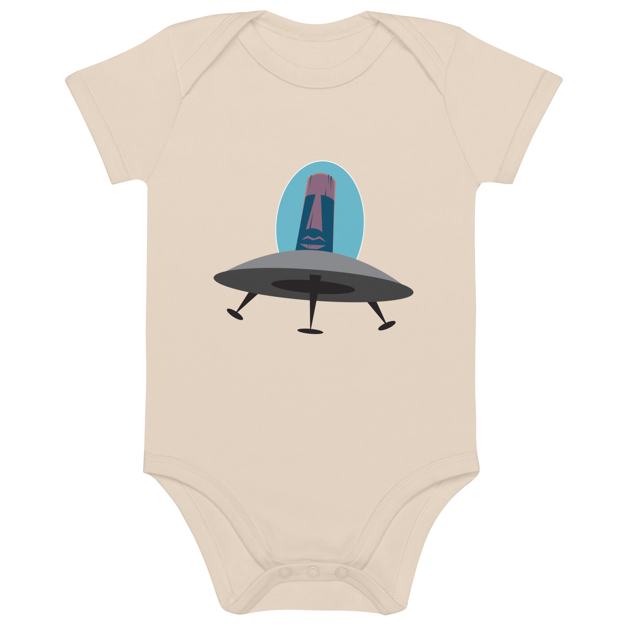 Body en coton bio bébé Tiki UFO