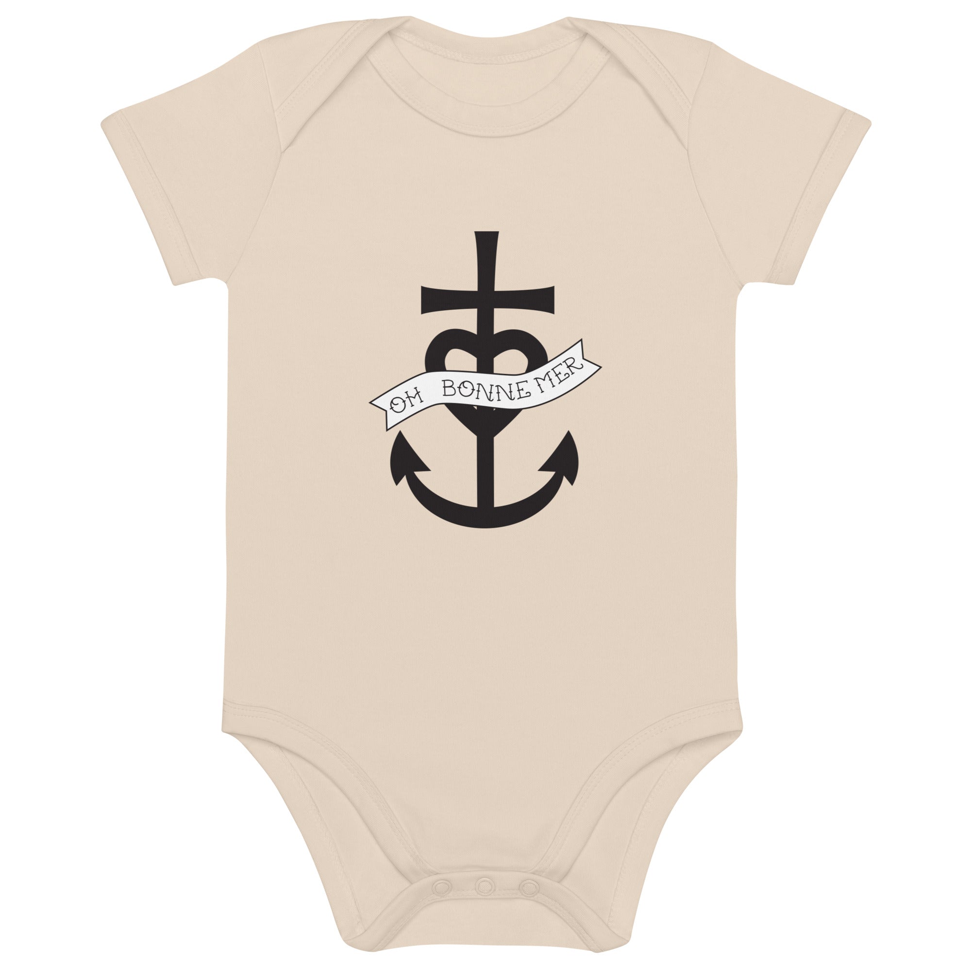 Organic cotton baby bodysuit Oh Bonne Mer 1