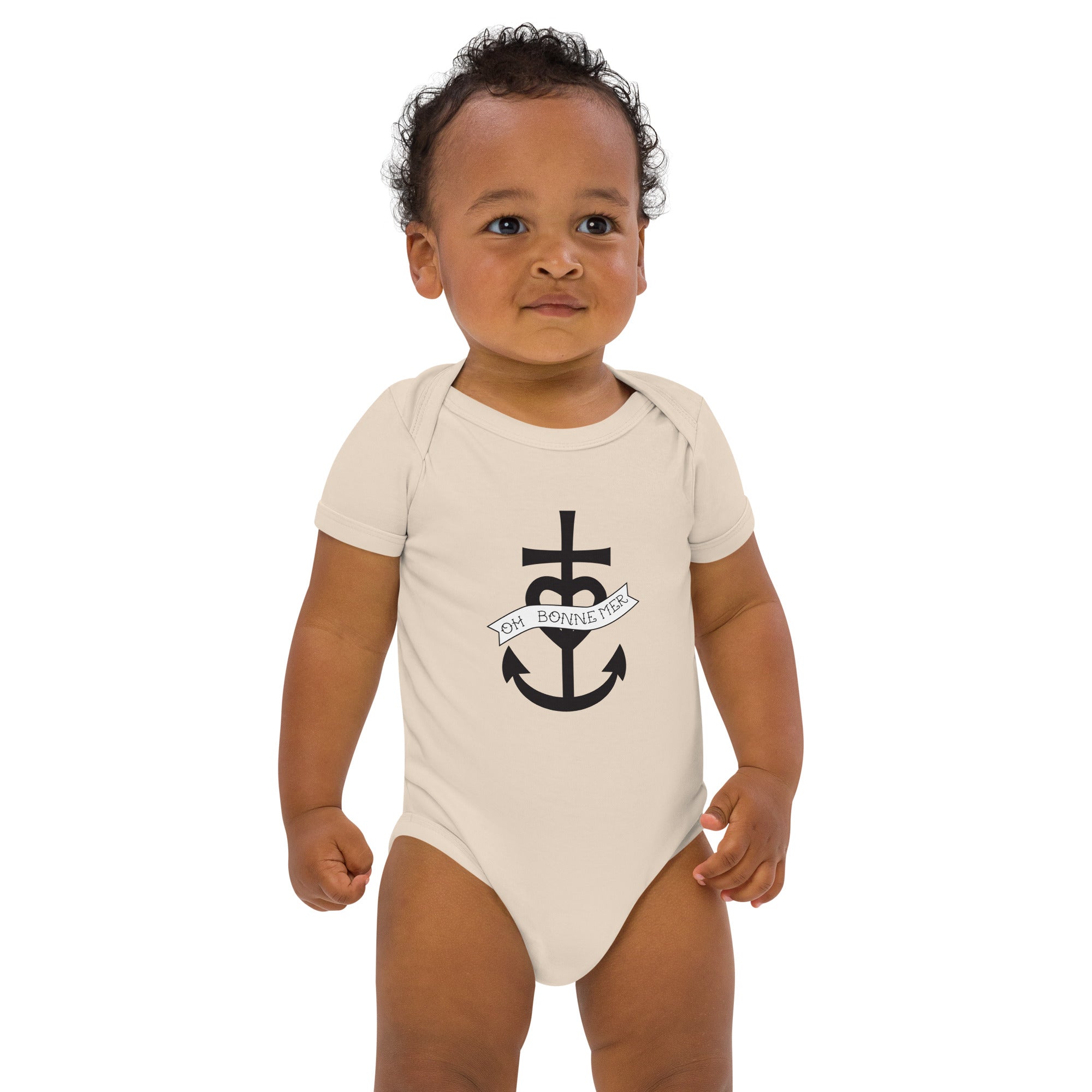 Organic cotton baby bodysuit Oh Bonne Mer 1