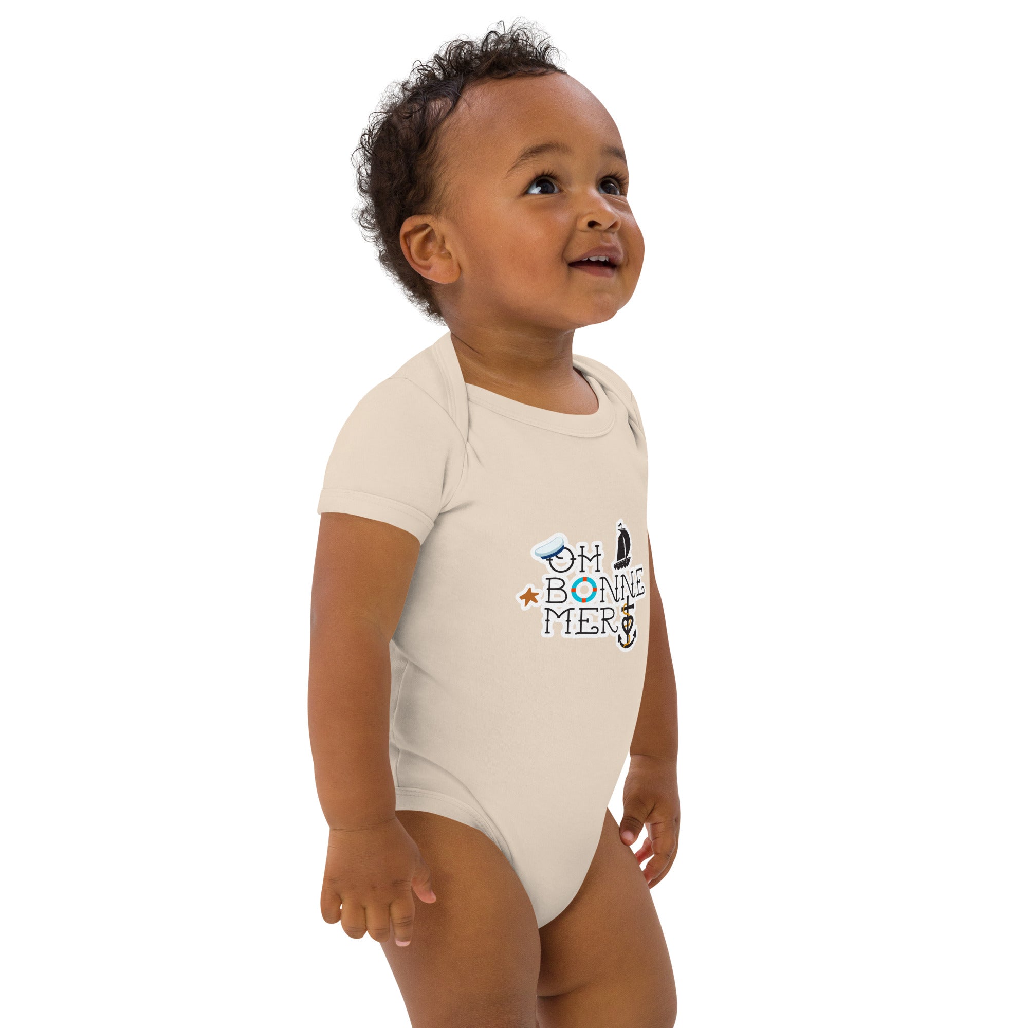 Organic cotton baby bodysuit Oh Bonne Mer 3