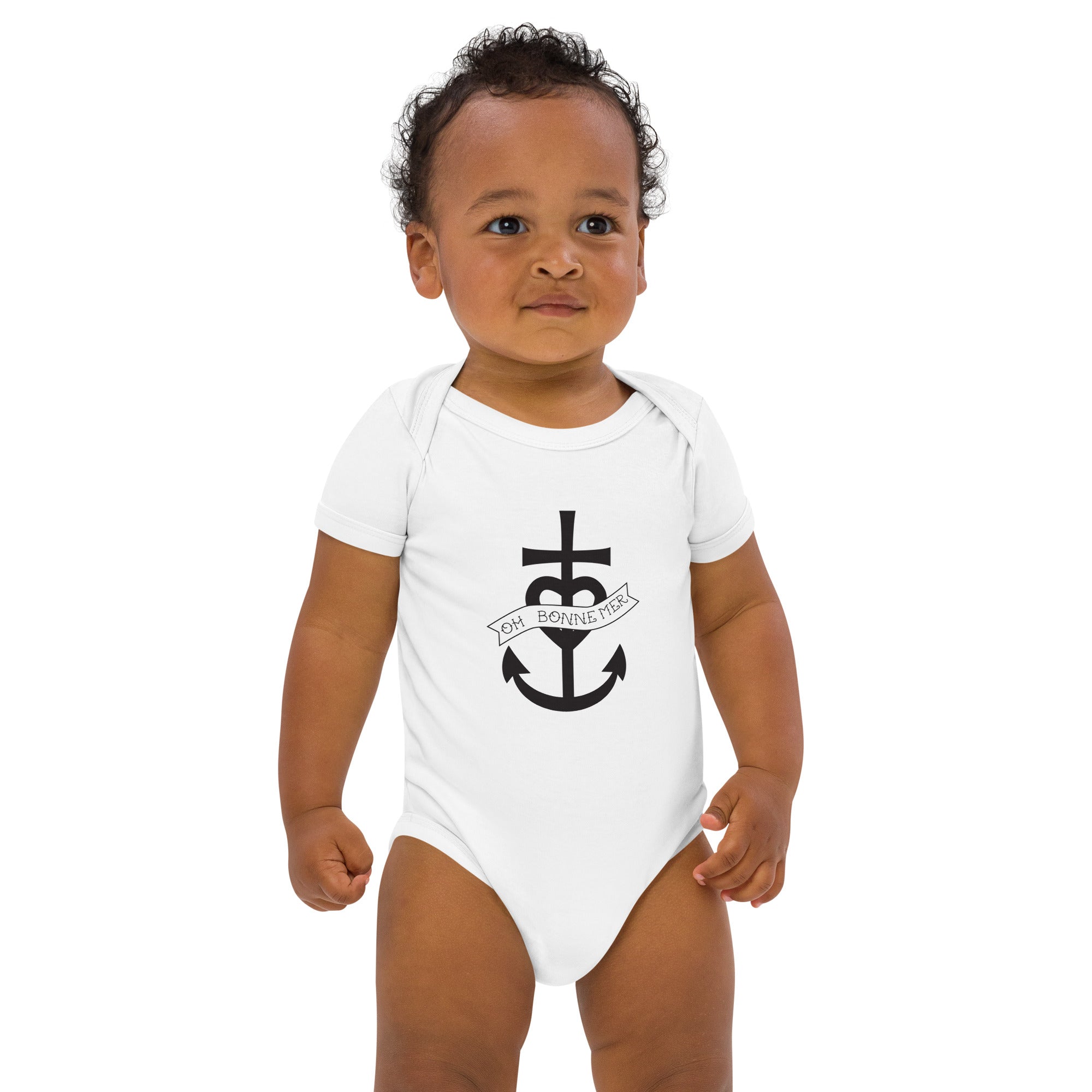 Organic cotton baby bodysuit Oh Bonne Mer 1