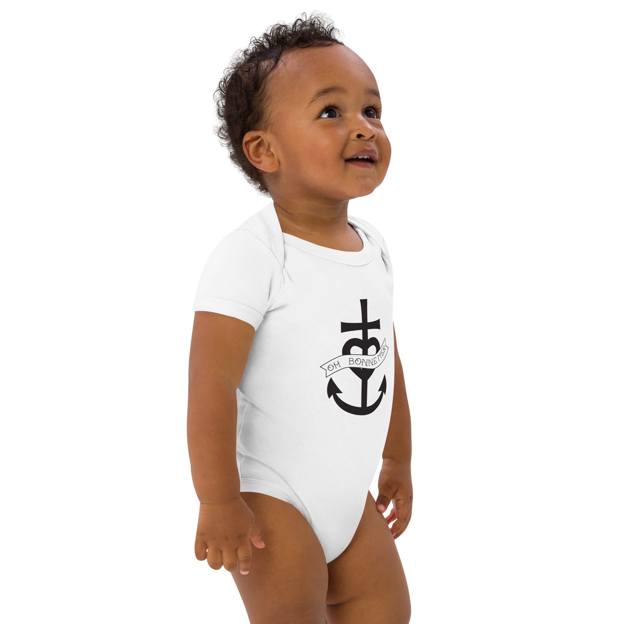 Organic cotton baby bodysuit Oh Bonne Mer 1