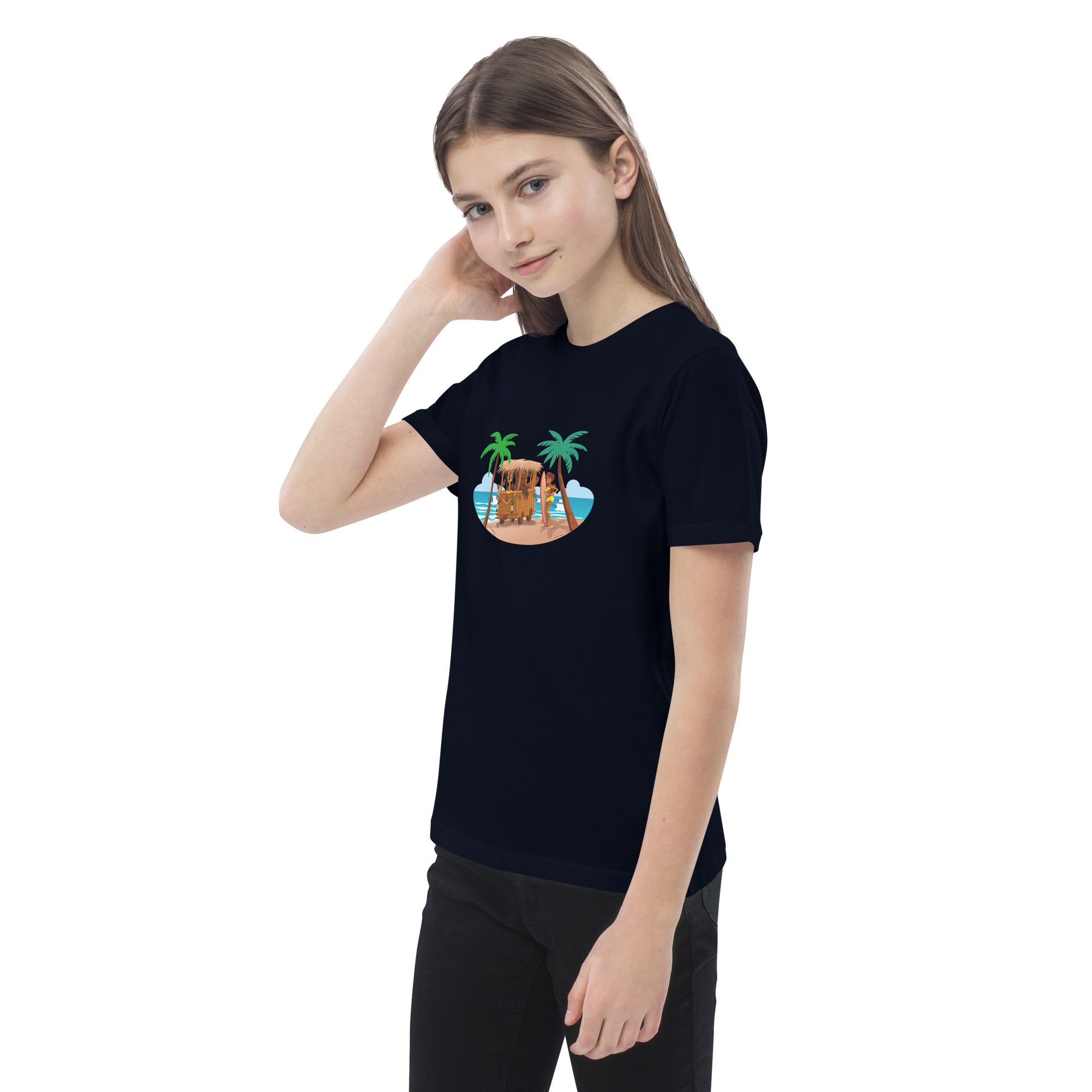 Organic cotton kids t-shirt Tiki Kombi