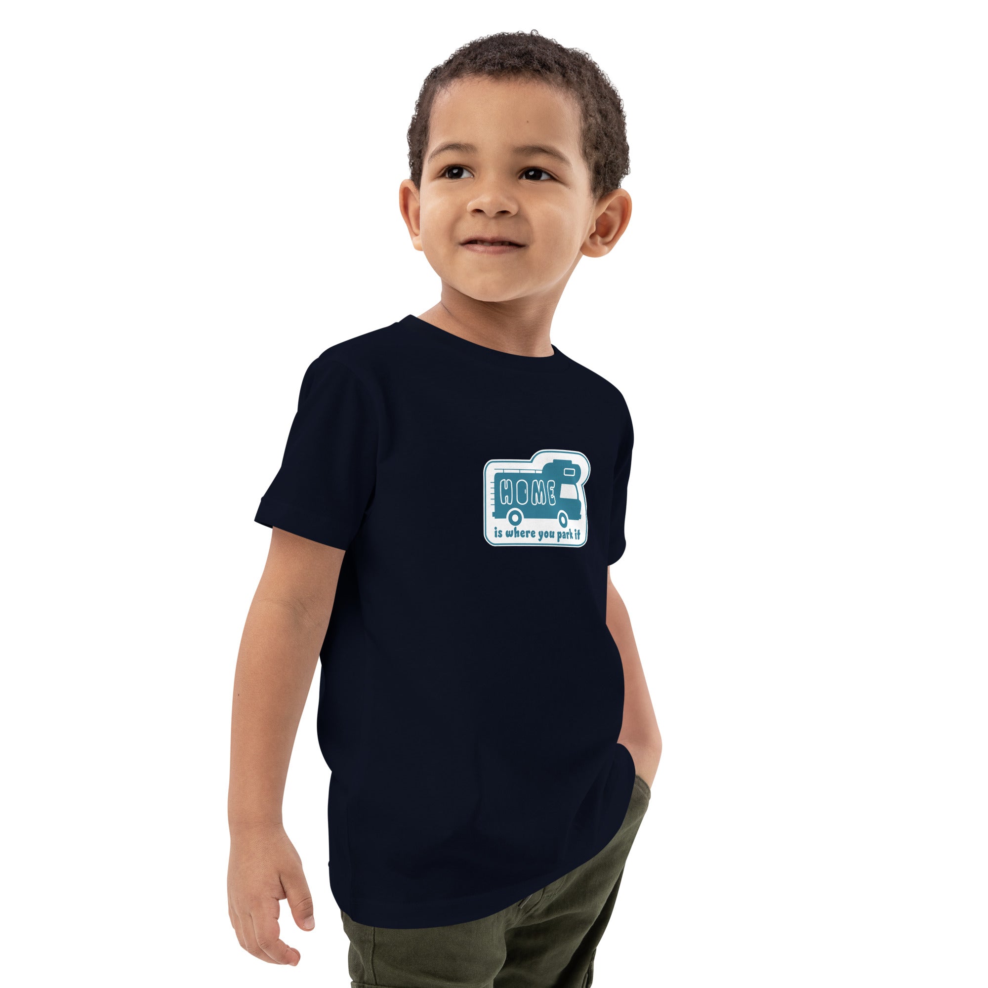 T-shirt en coton bio enfant Bold Camper Van