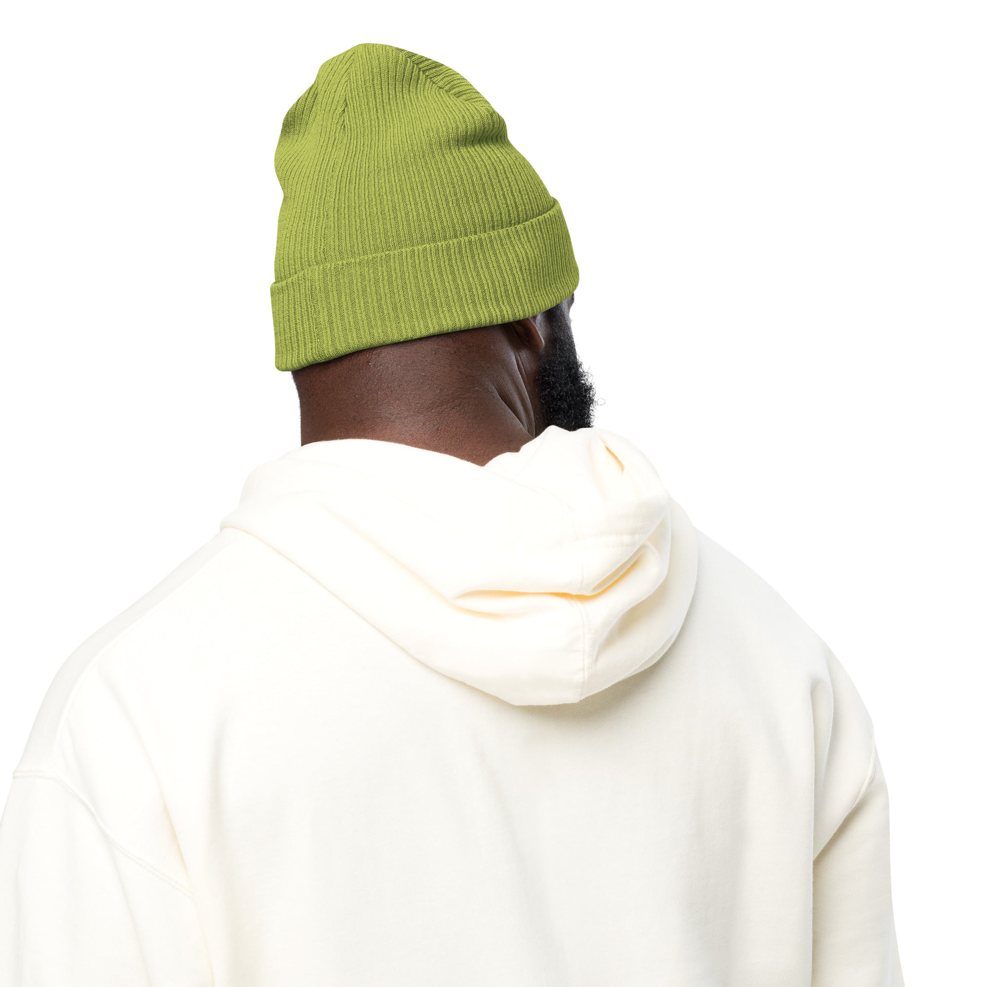 Organic ribbed beanie Ski Bum Flamingo