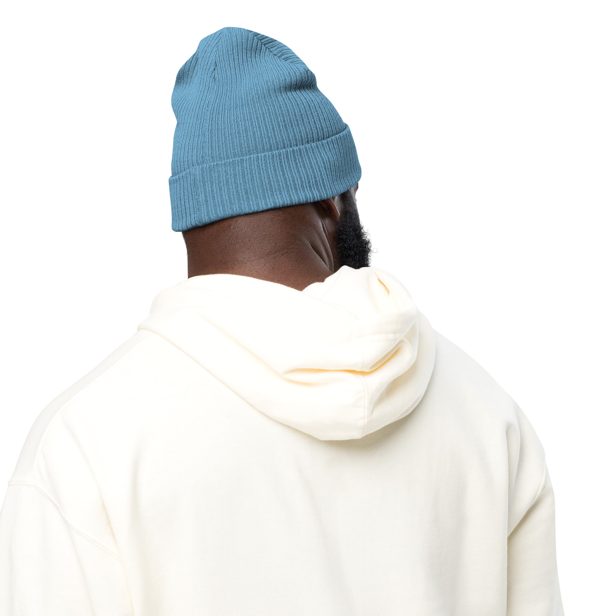 Organic ribbed beanie Ski Bum Flamingo