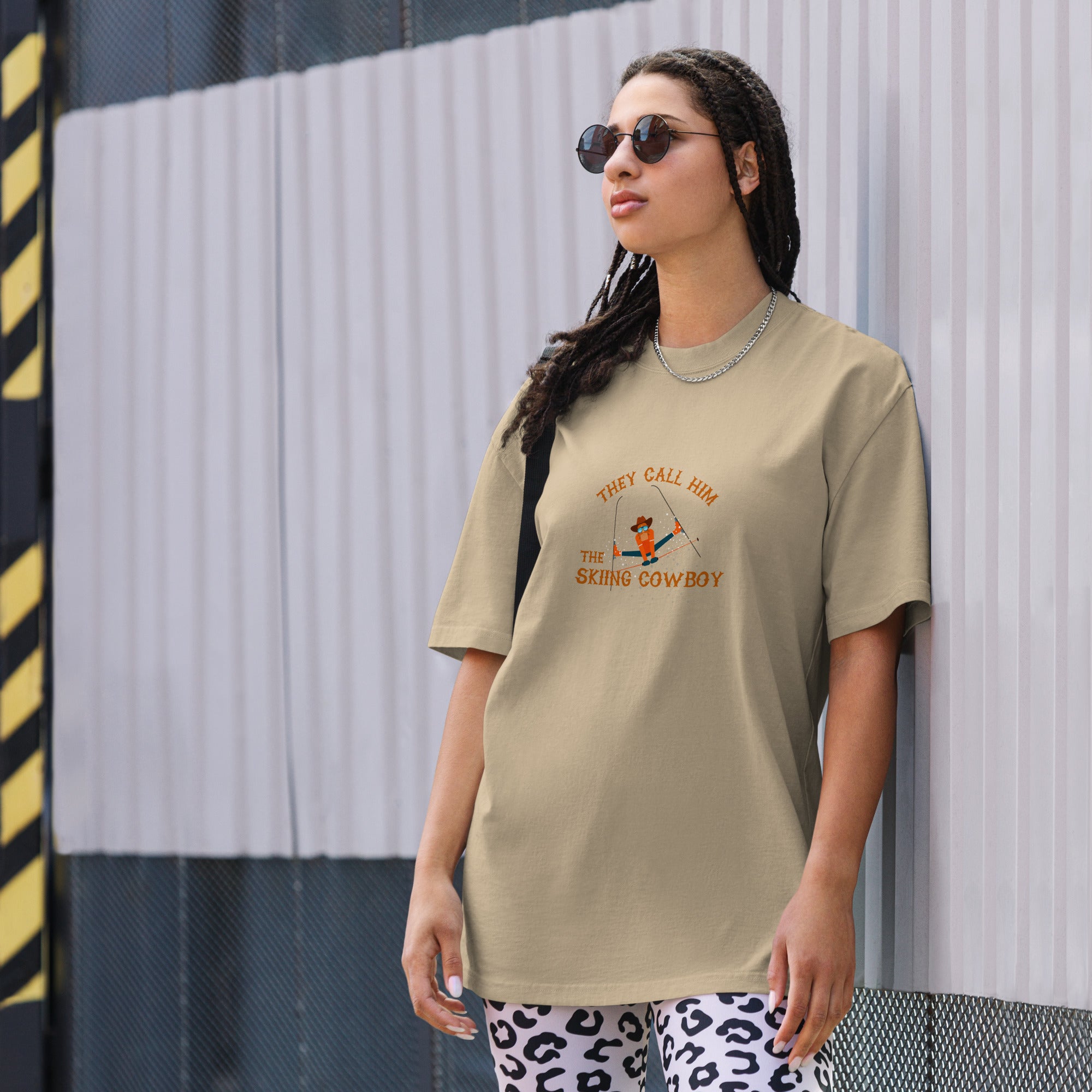 Oversized heavy blend cotton t-shirt Hot Dogger