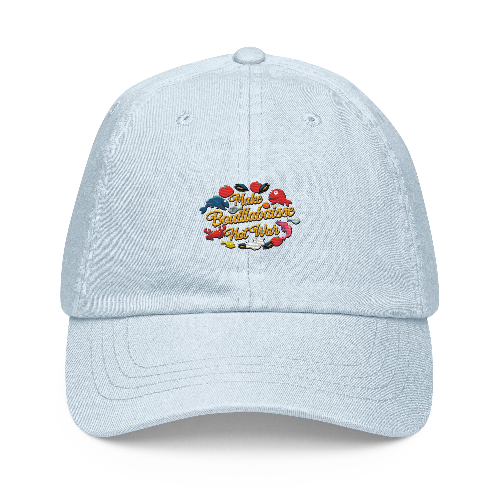 Pastel Baseball Cap Make Bouillabaisse Not War